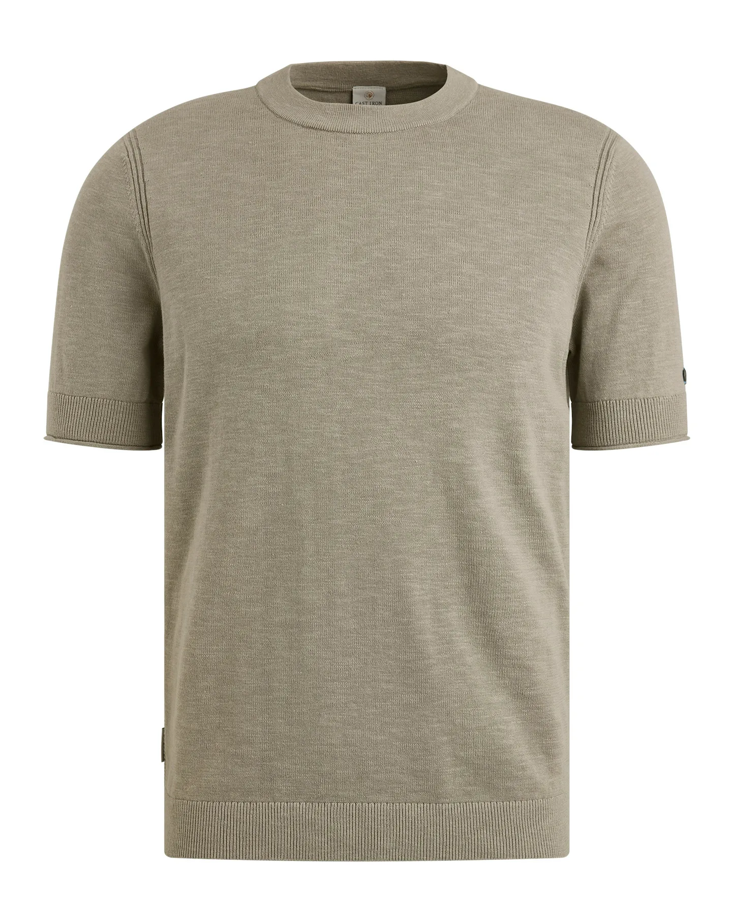 Cast Iron T-shirt KM Bruin 102004-001-L