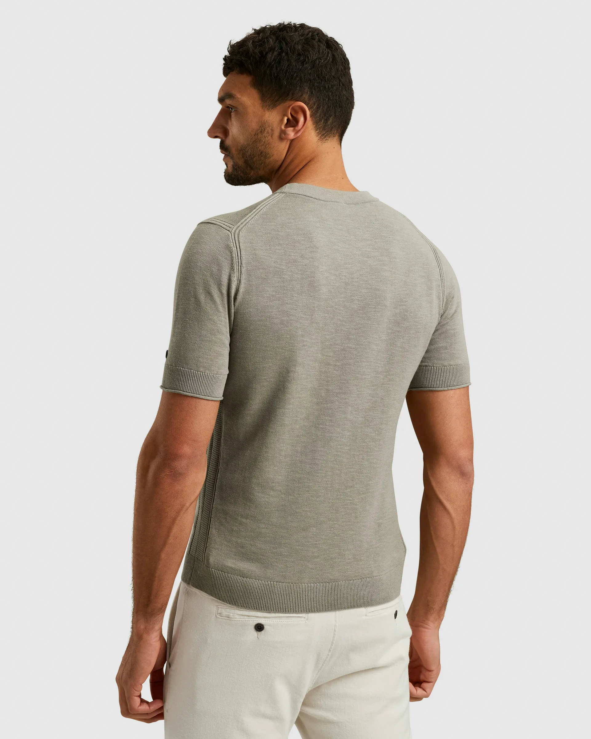 Cast Iron T-shirt KM Bruin 102004-001-L