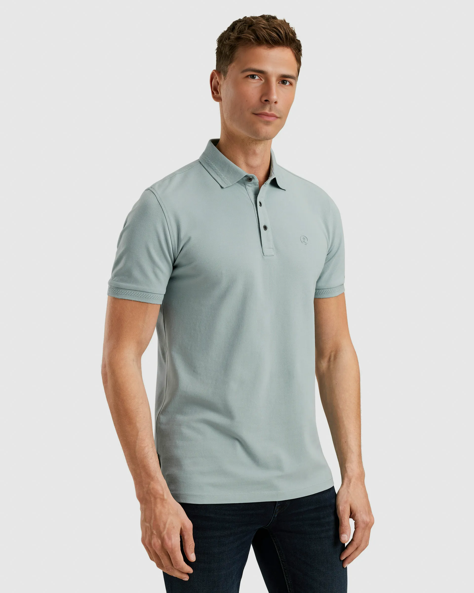 Cast Iron Polo KM Grijs 102005-001-L