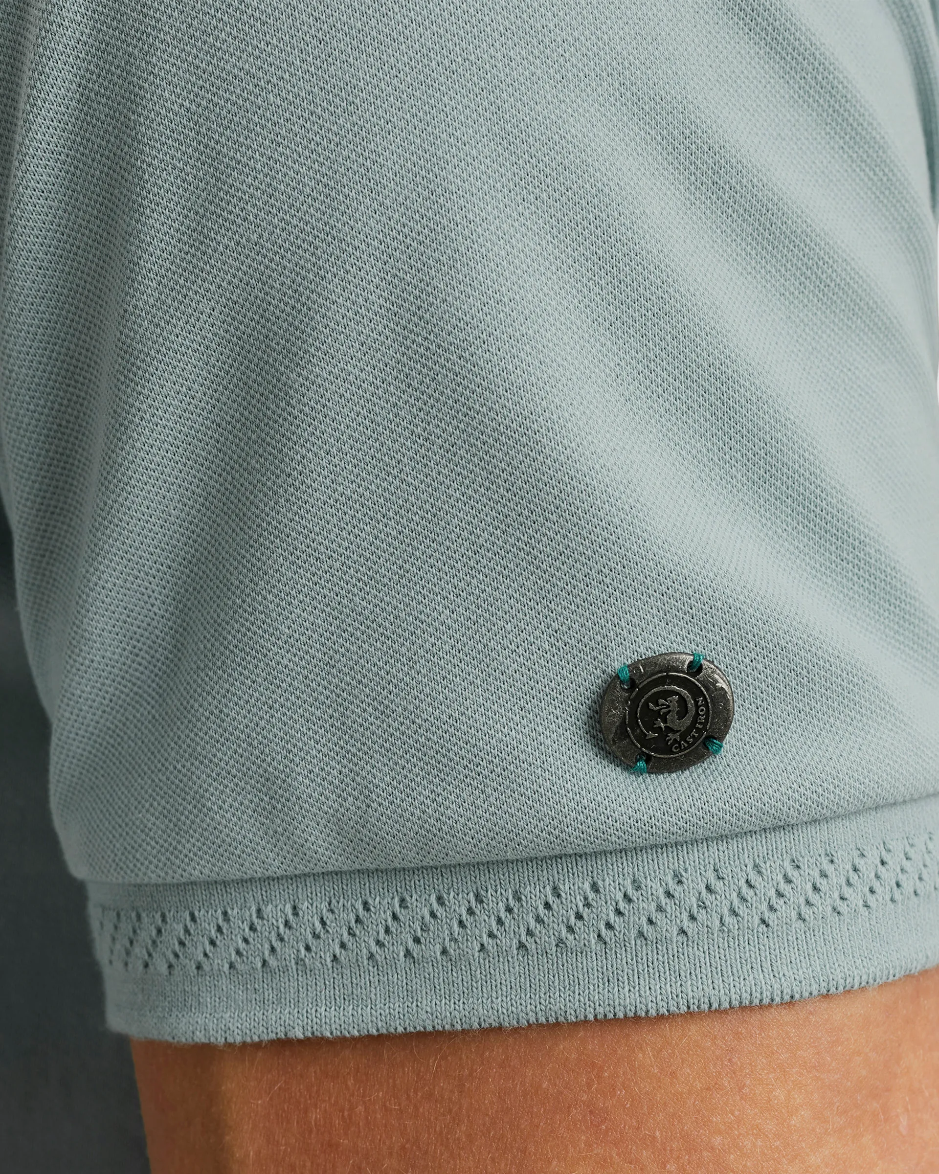 Cast Iron Polo KM Grijs 102005-001-L