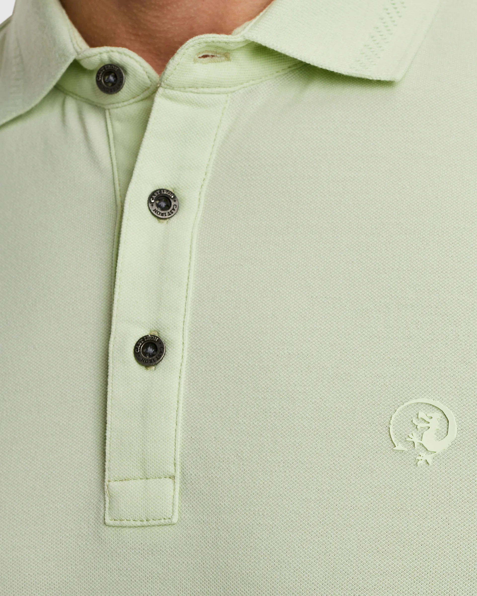 Cast Iron Polo KM Groen 102006-001-L