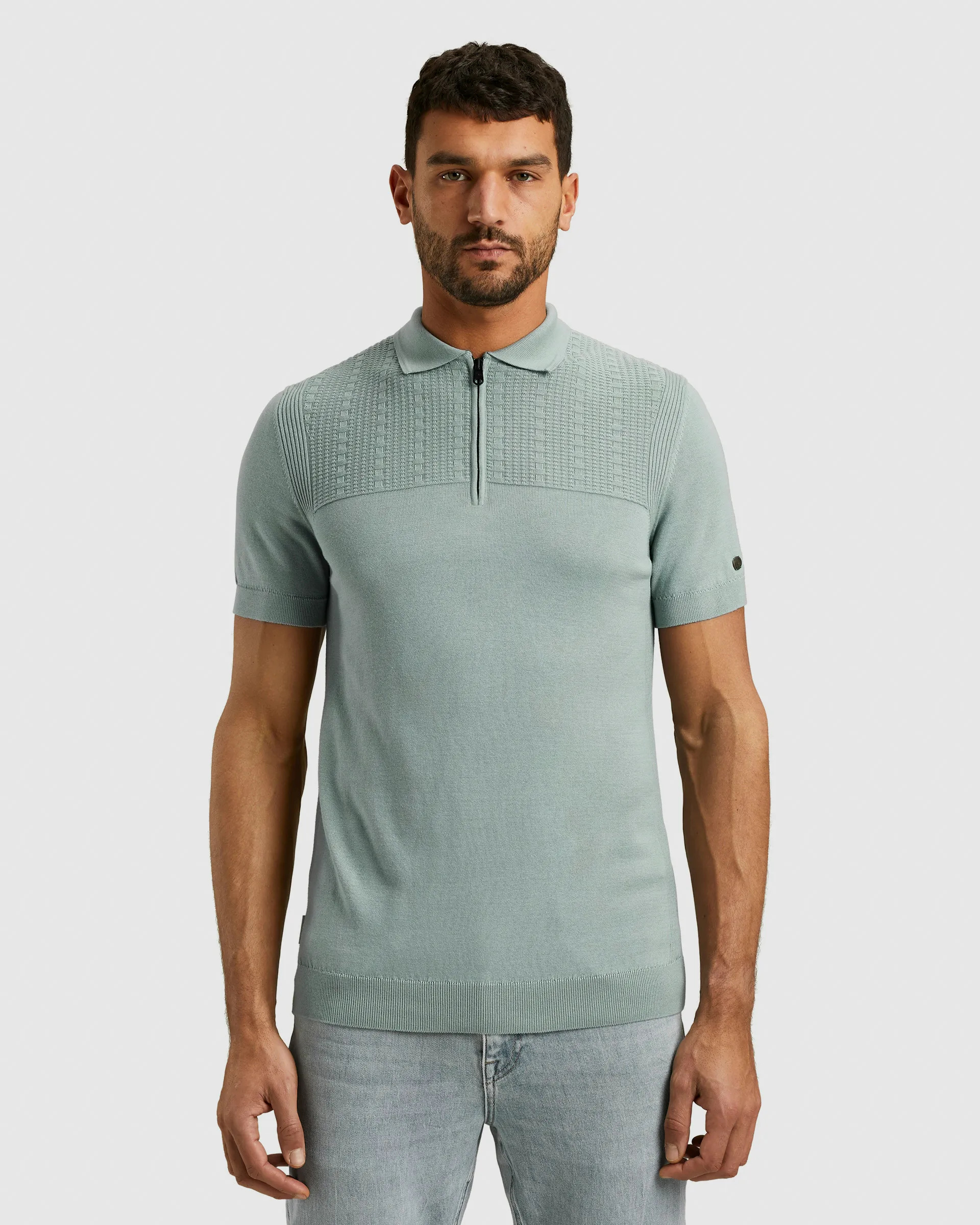 Cast Iron Polo KM Grijs 102007-001-L
