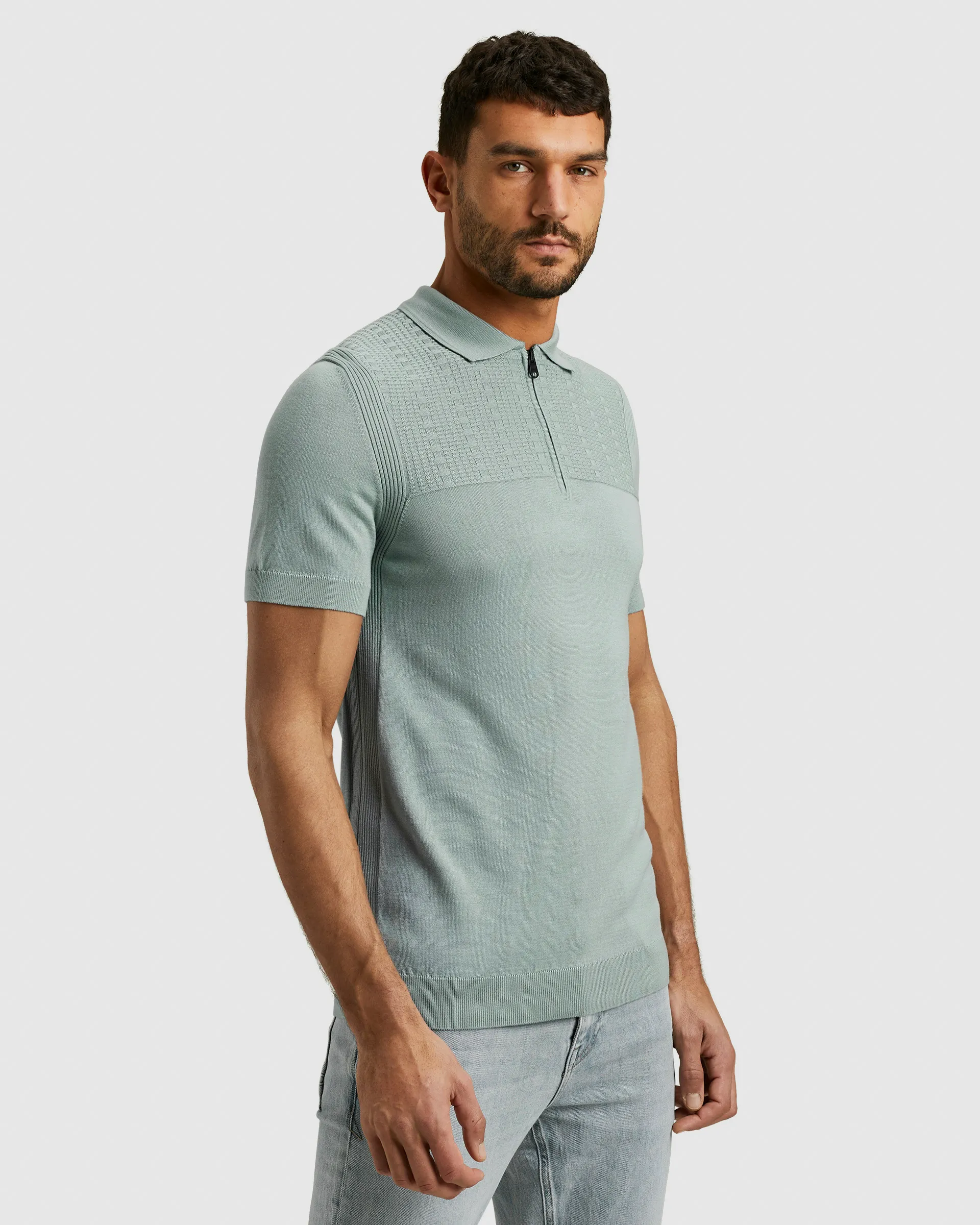 Cast Iron Polo KM Grijs 102007-001-L
