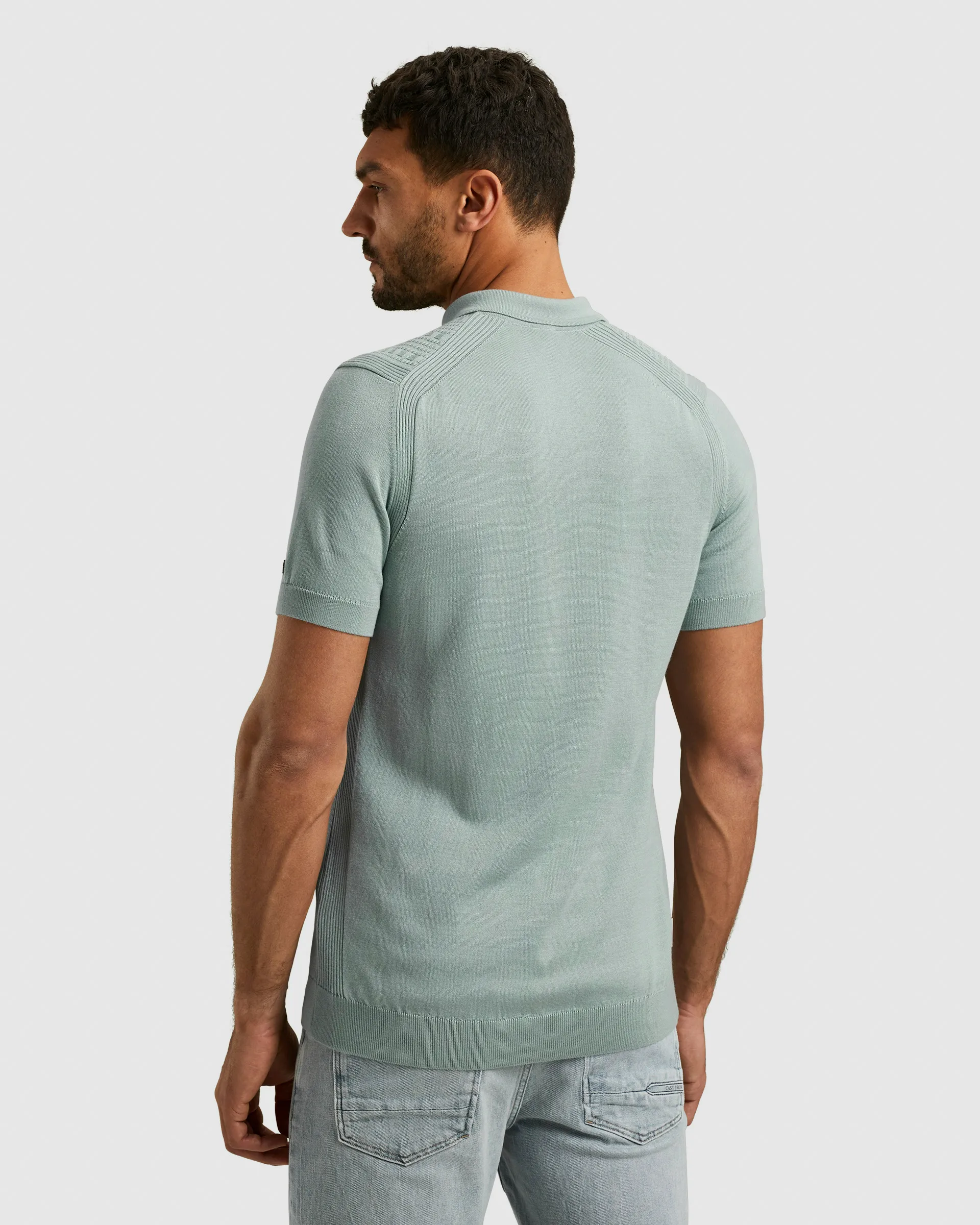 Cast Iron Polo KM Grijs 102007-001-L