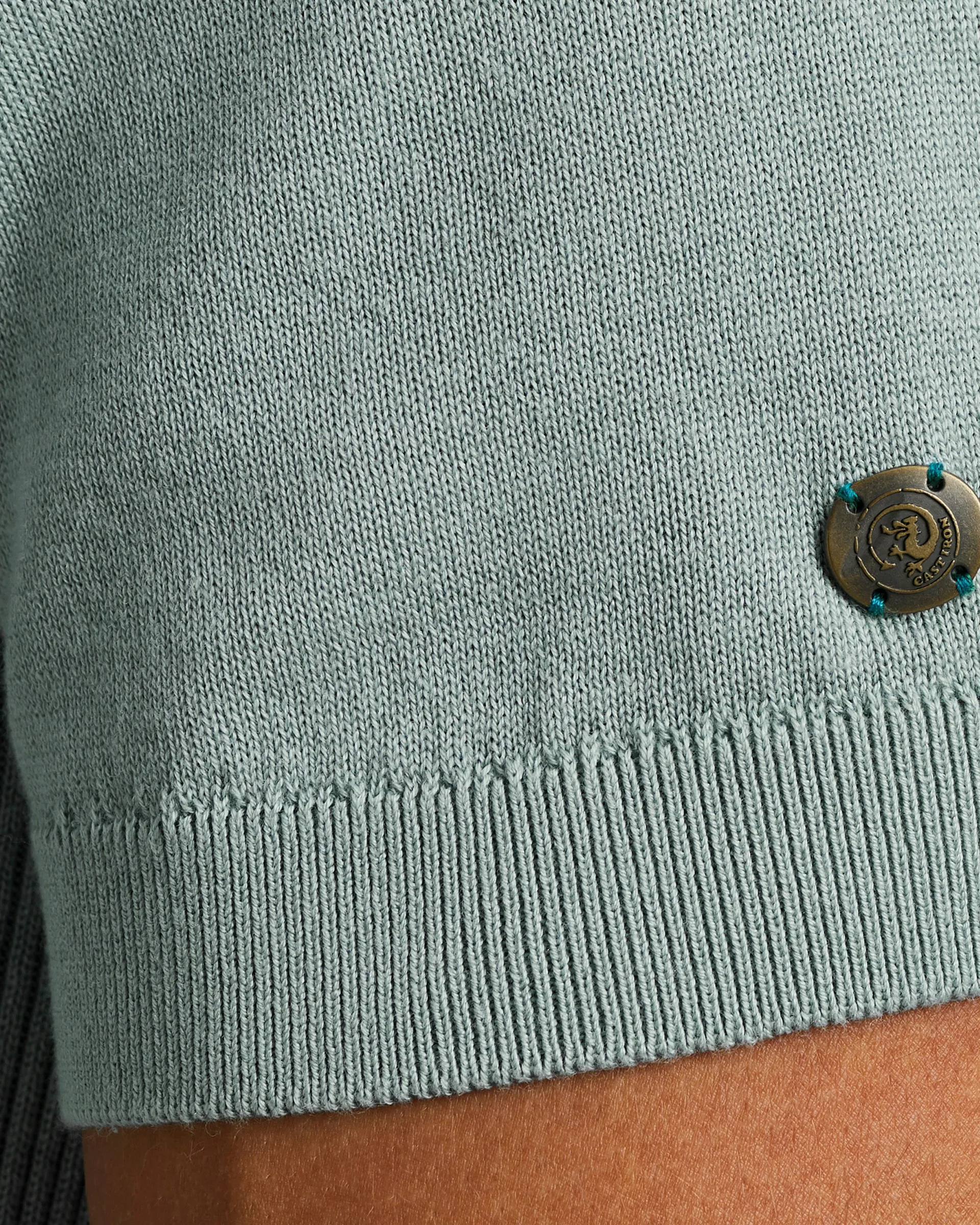 Cast Iron Polo KM Grijs 102007-001-L