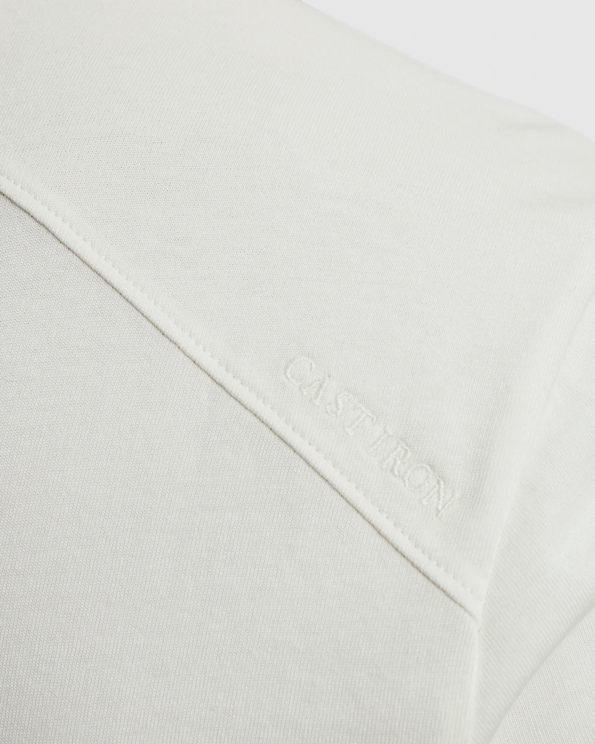 Cast Iron T-shirt KM Wit 102010-001-L