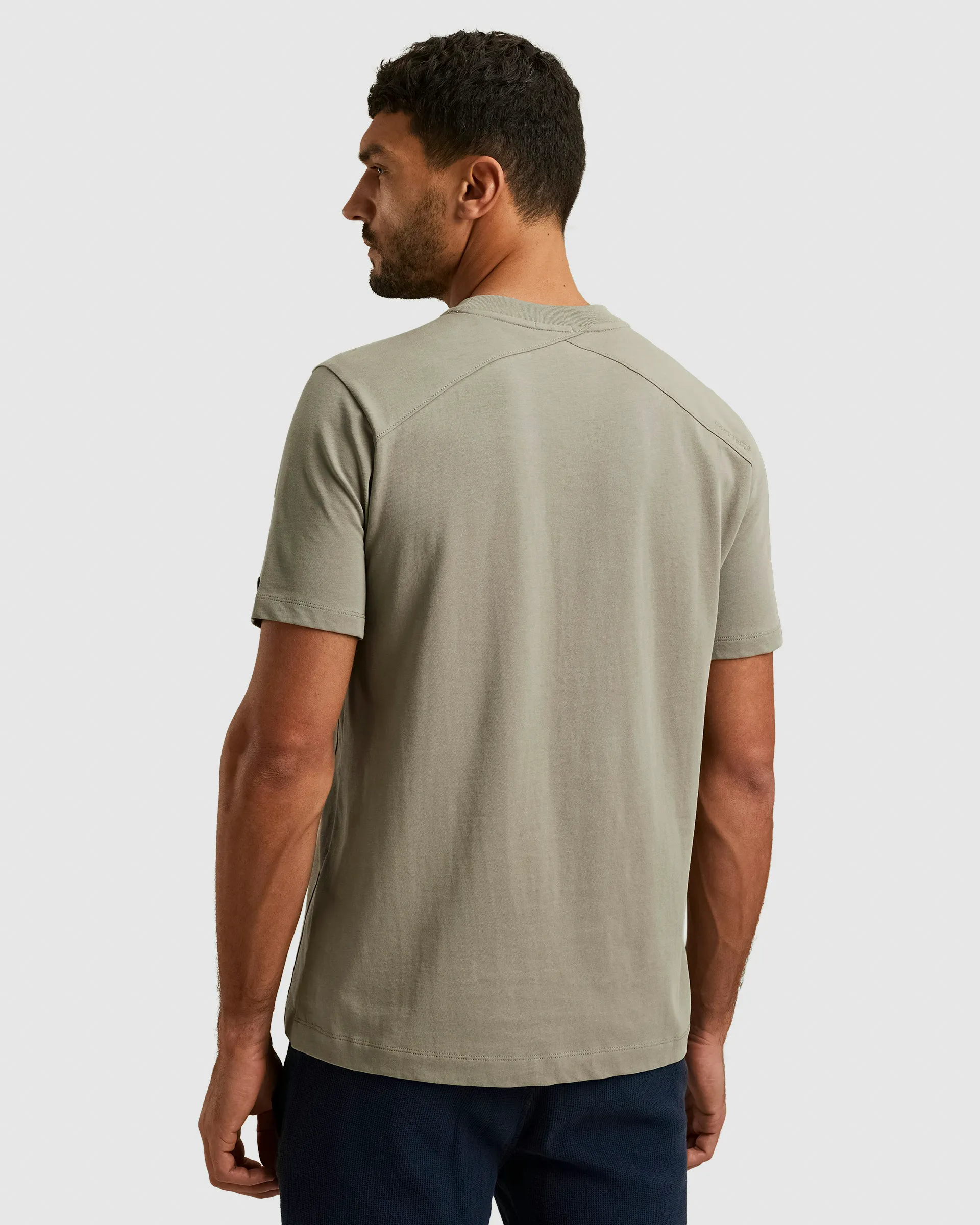 Cast Iron T-shirt KM Bruin 102011-001-L