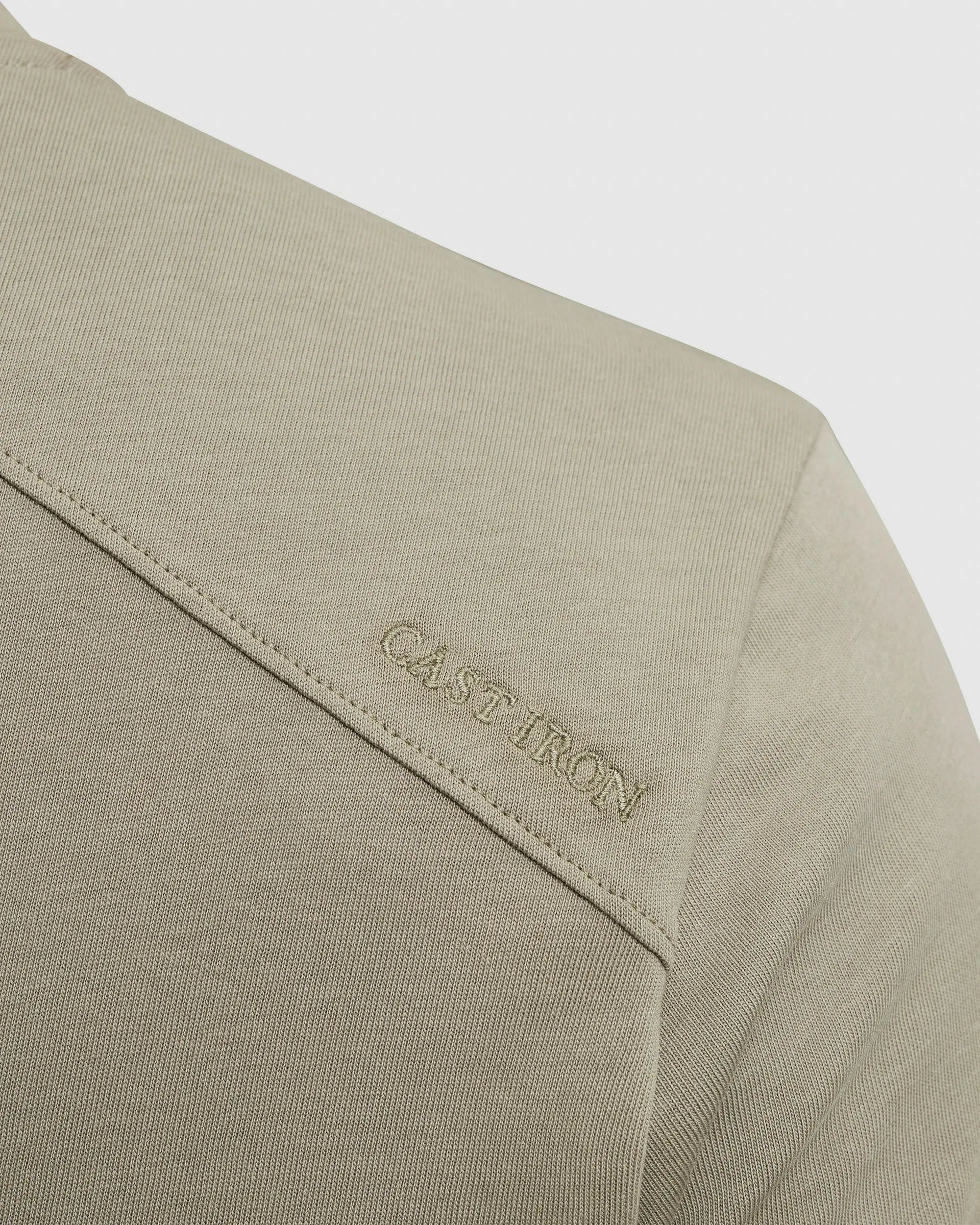 Cast Iron T-shirt KM Bruin 102011-001-L