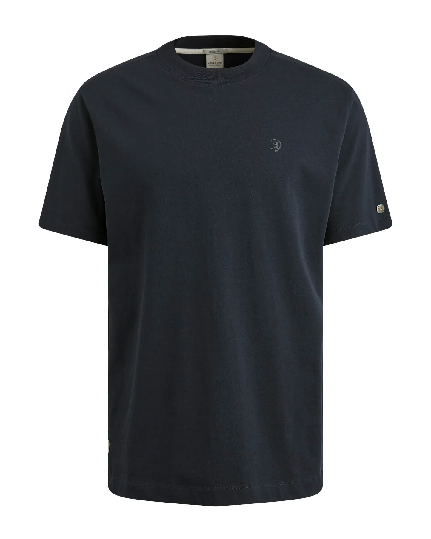 Cast Iron T-shirt KM Blauw 102012-001-L