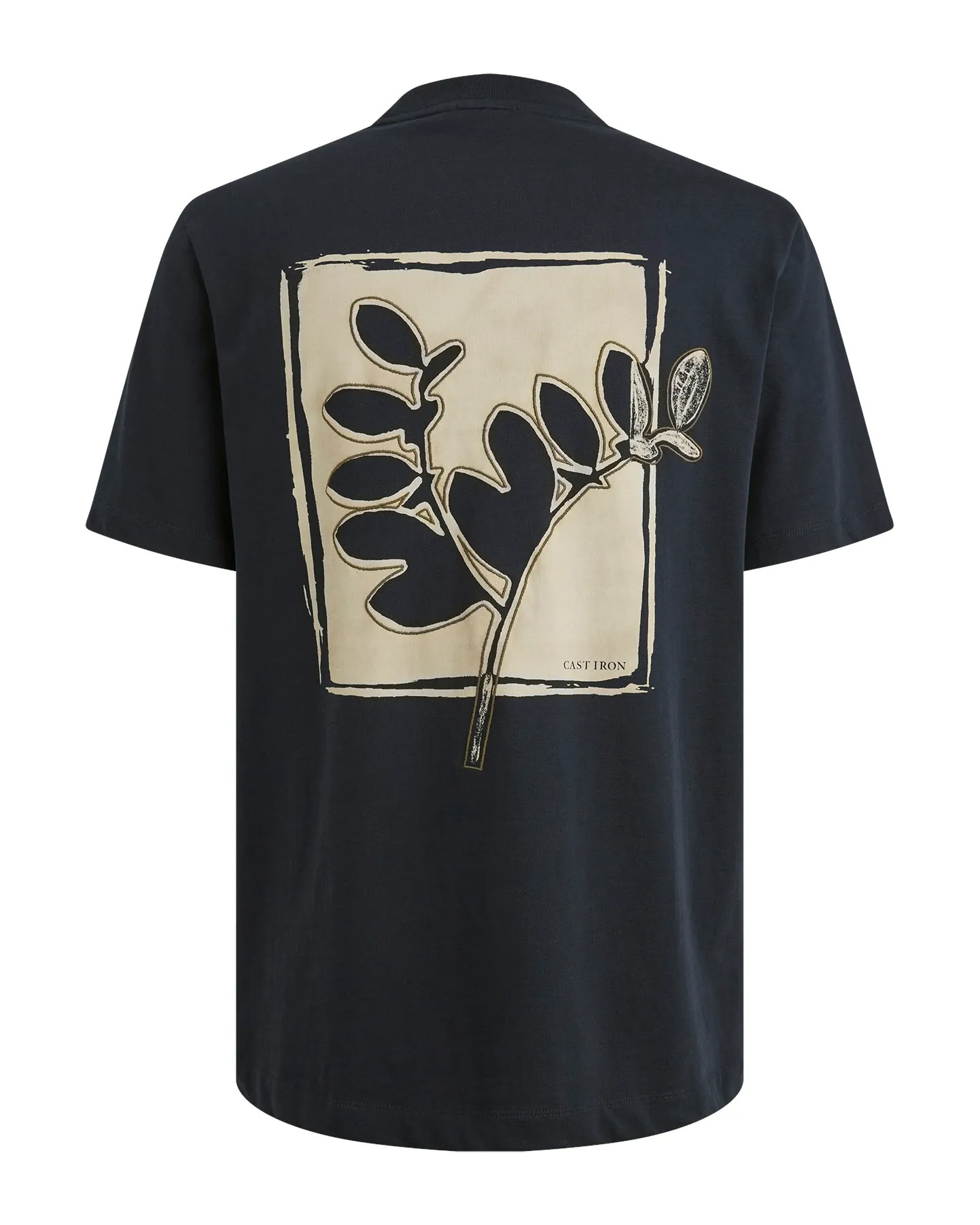 Cast Iron T-shirt KM Blauw 102012-001-L