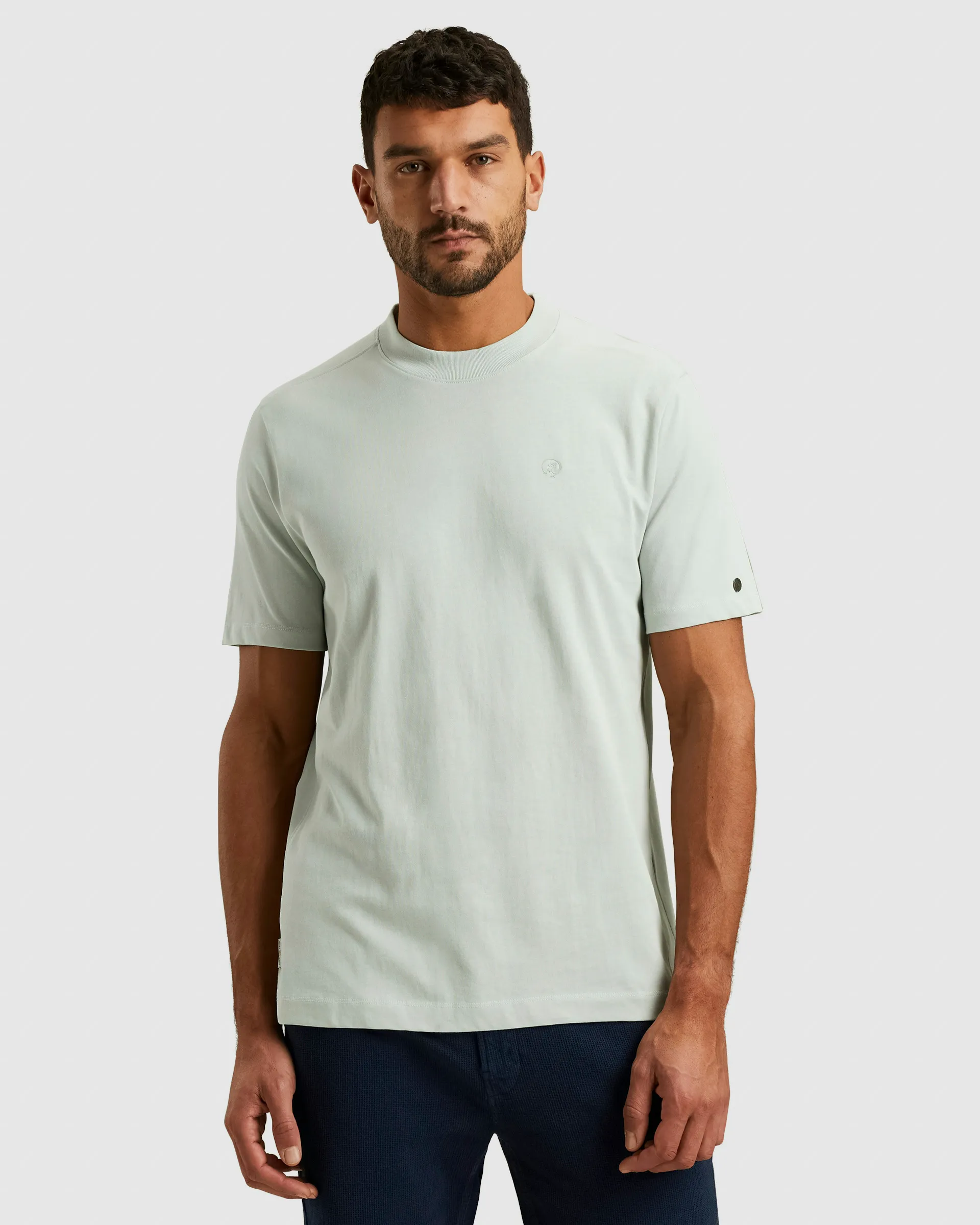 Cast Iron T-shirt KM Grijs 102013-001-L