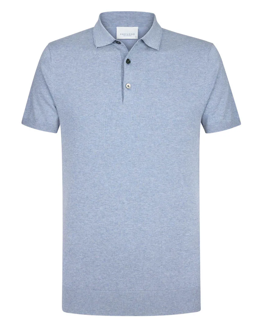 Profuomo Polo KM Blauw 102062-001-L