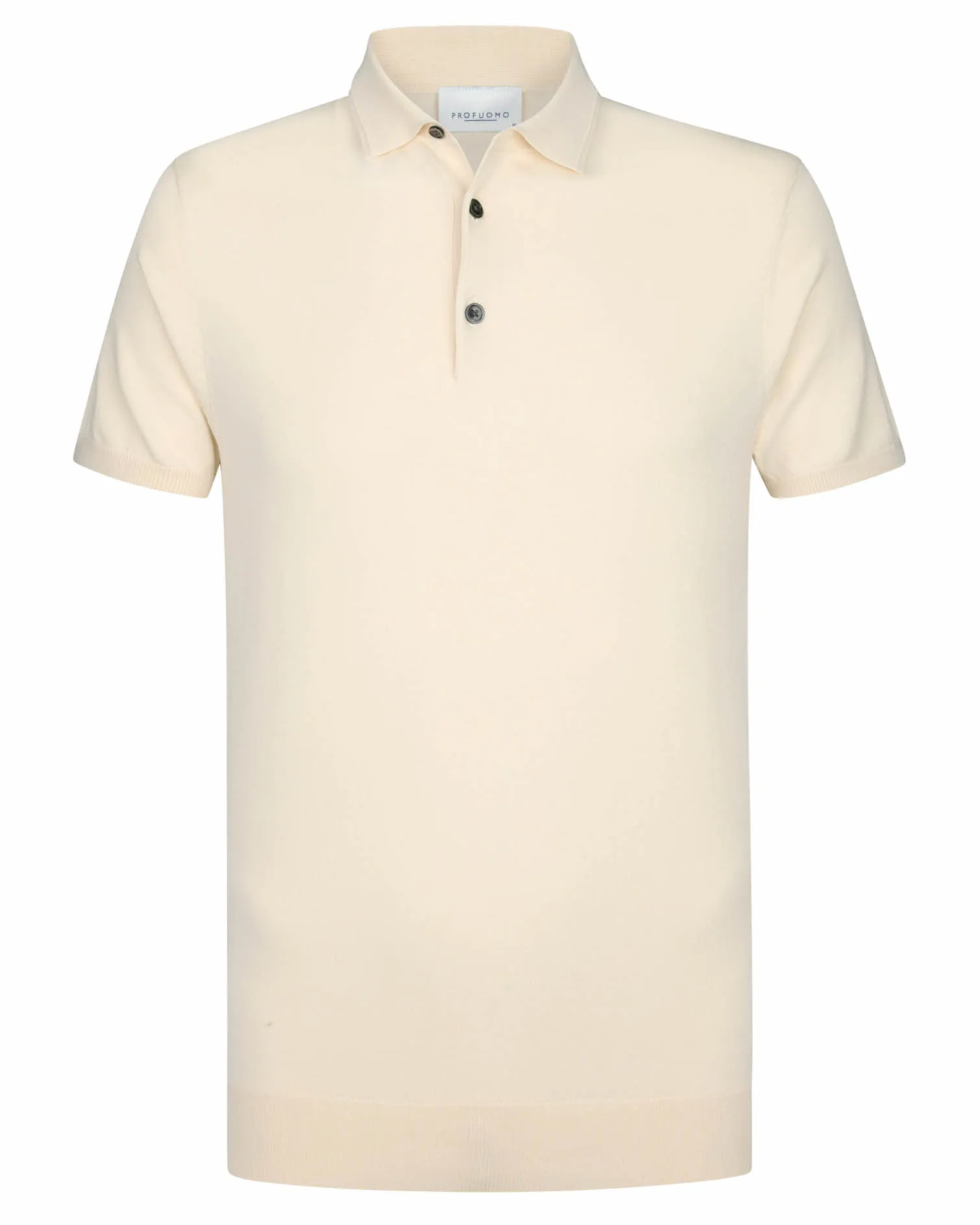 Profuomo Polo Korte mouw Wit 102066-001-L
