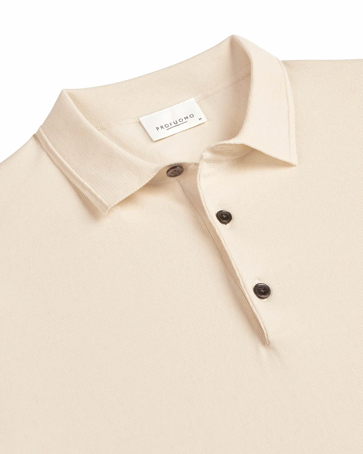 Profuomo Polo Korte mouw Wit 102066-001-L