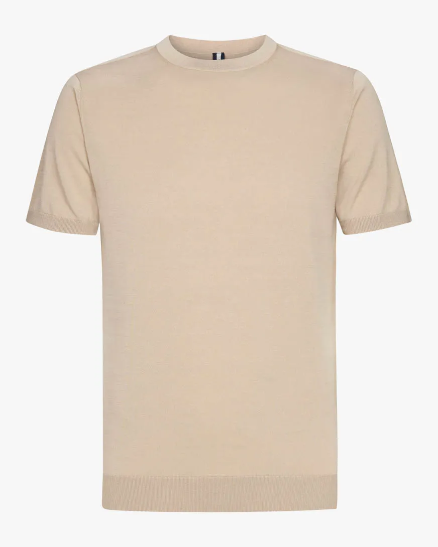 Profuomo T-shirt KM Beige 102087-001-L