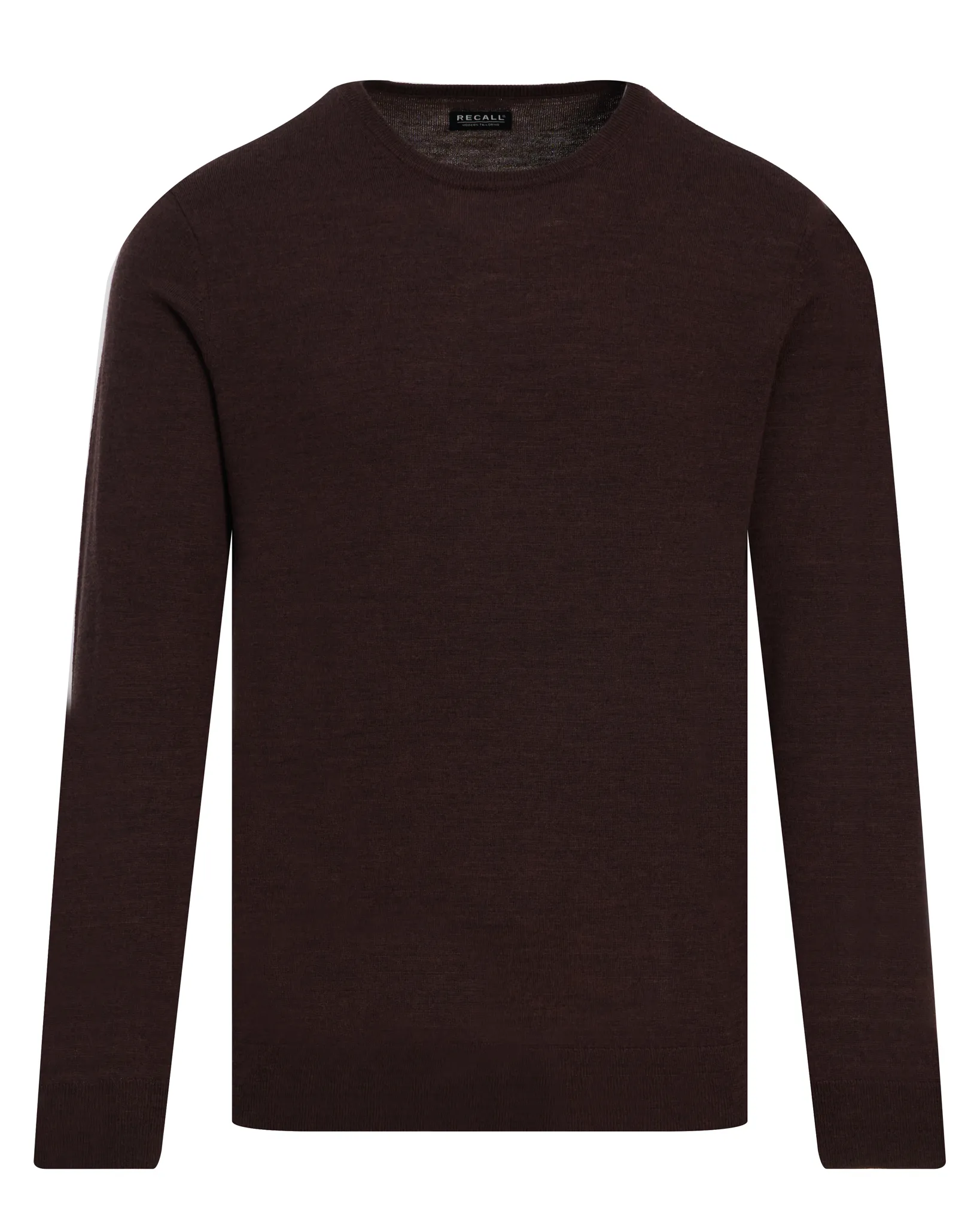 Recall Trui O-hals Dark Brown melange 102090-009-L
