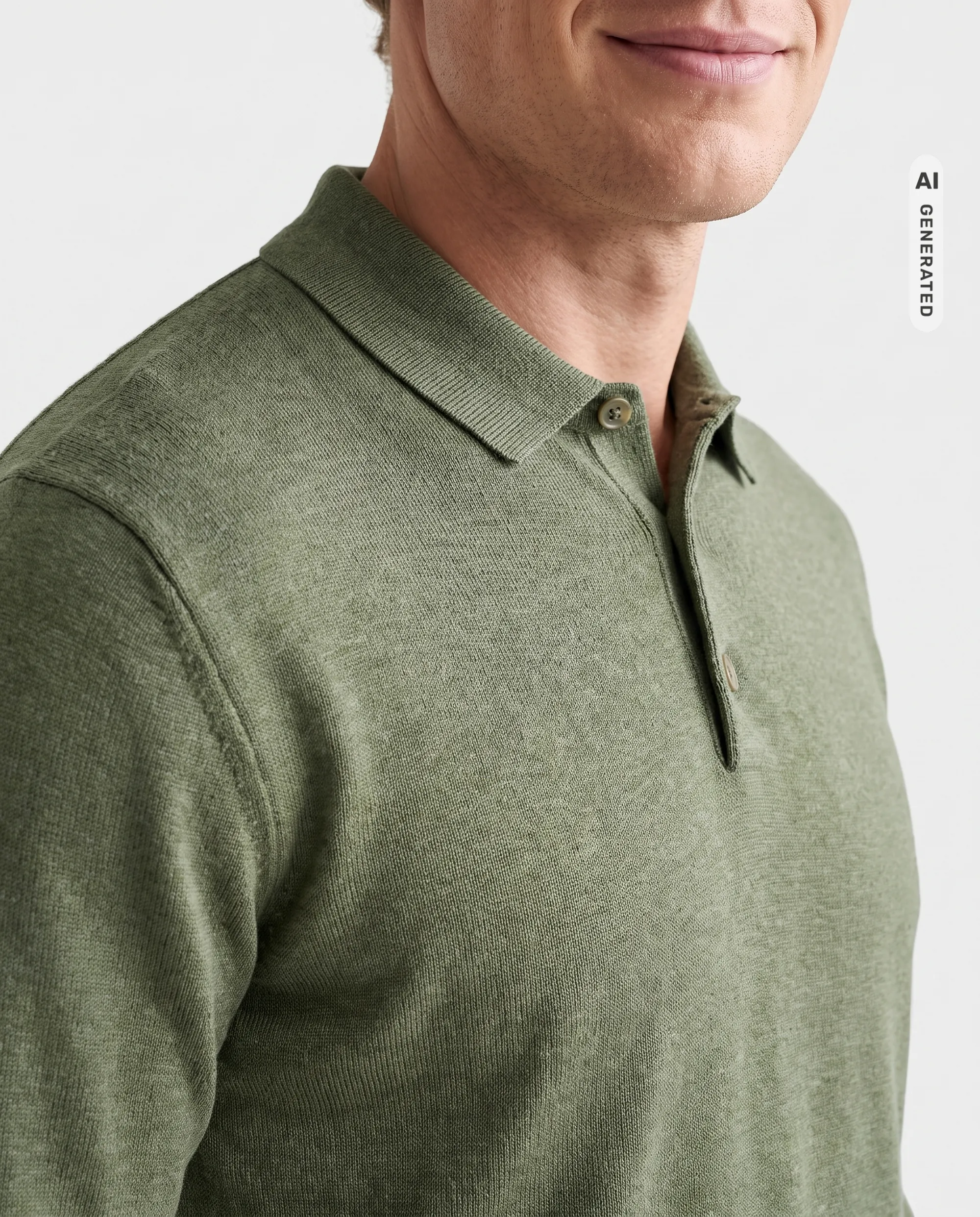 The BLUEPRINT Premium Polo Donkergroen uni 102093-003-L