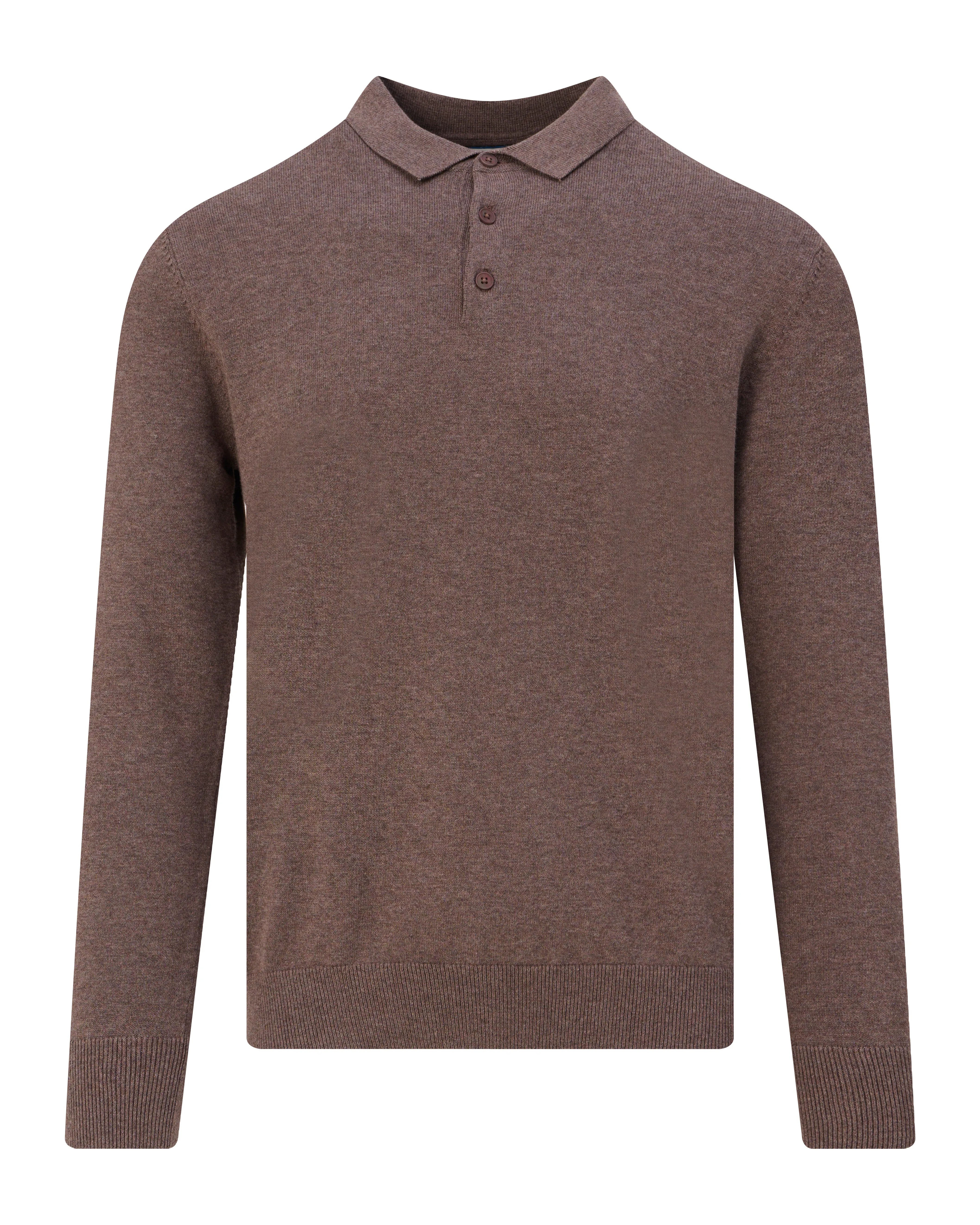 The BLUEPRINT Premium Polo Coffe Bean 102093-009-L