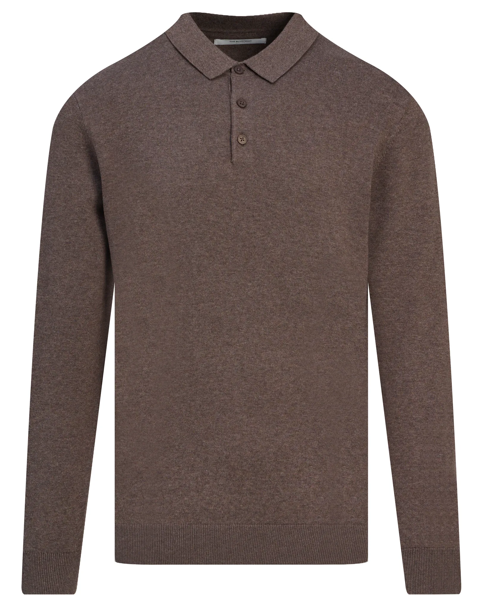 The BLUEPRINT Premium Polo Coffe Bean 102093-009-L