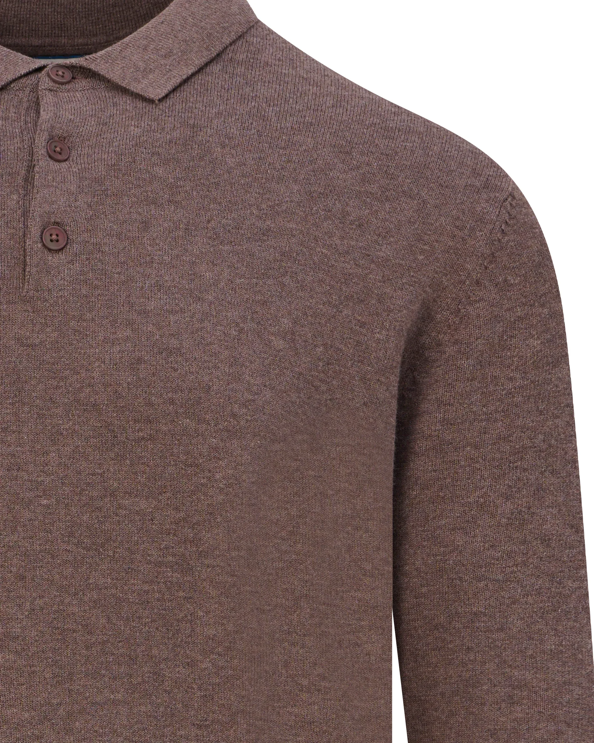 The BLUEPRINT Premium Polo Coffe Bean 102093-009-L