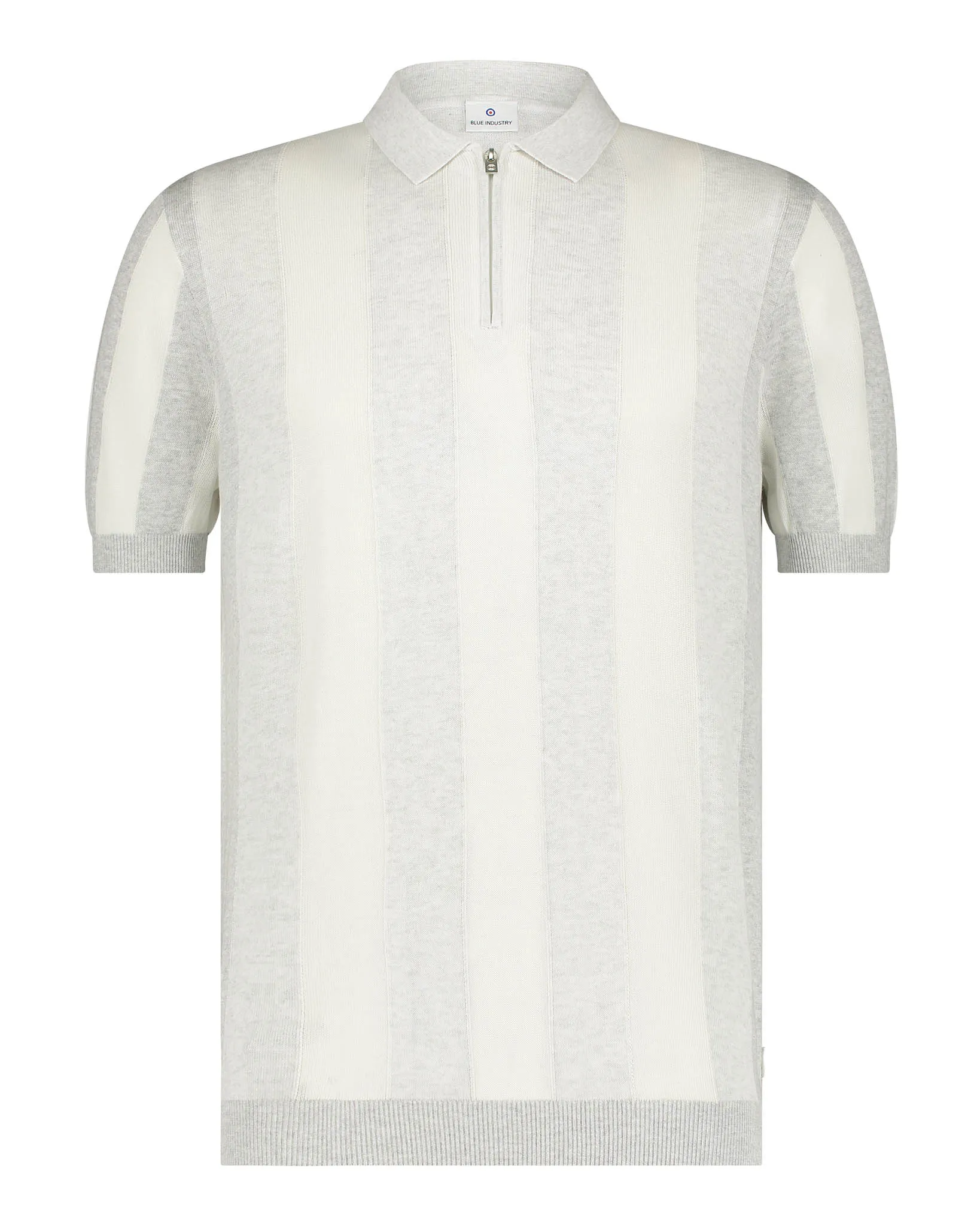 Blue Industry Polo KM Grijs 102107-001-L