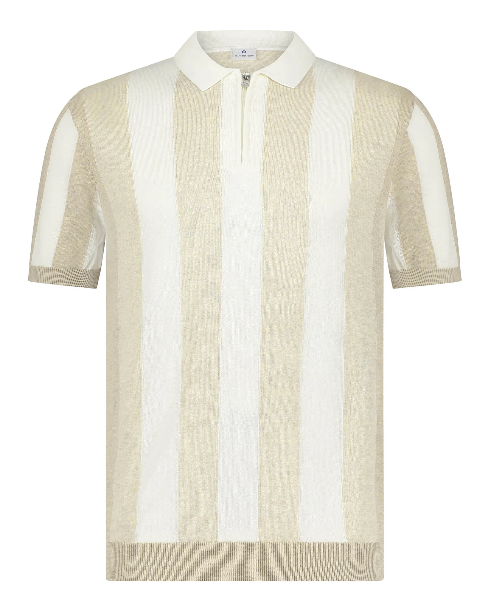 Blue Industry Polo KM Ecru 102108-001-L