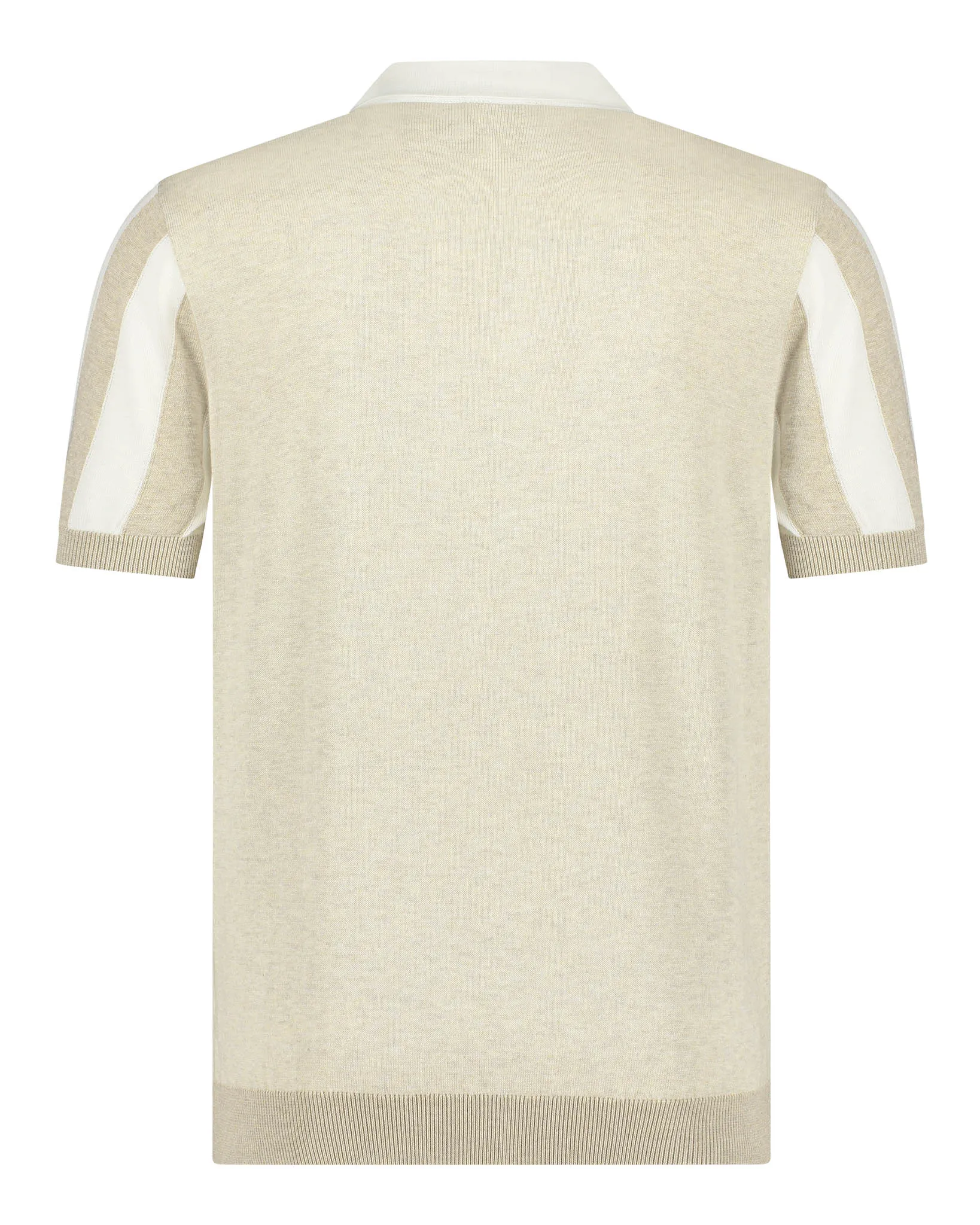 Blue Industry Polo KM Ecru 102108-001-L