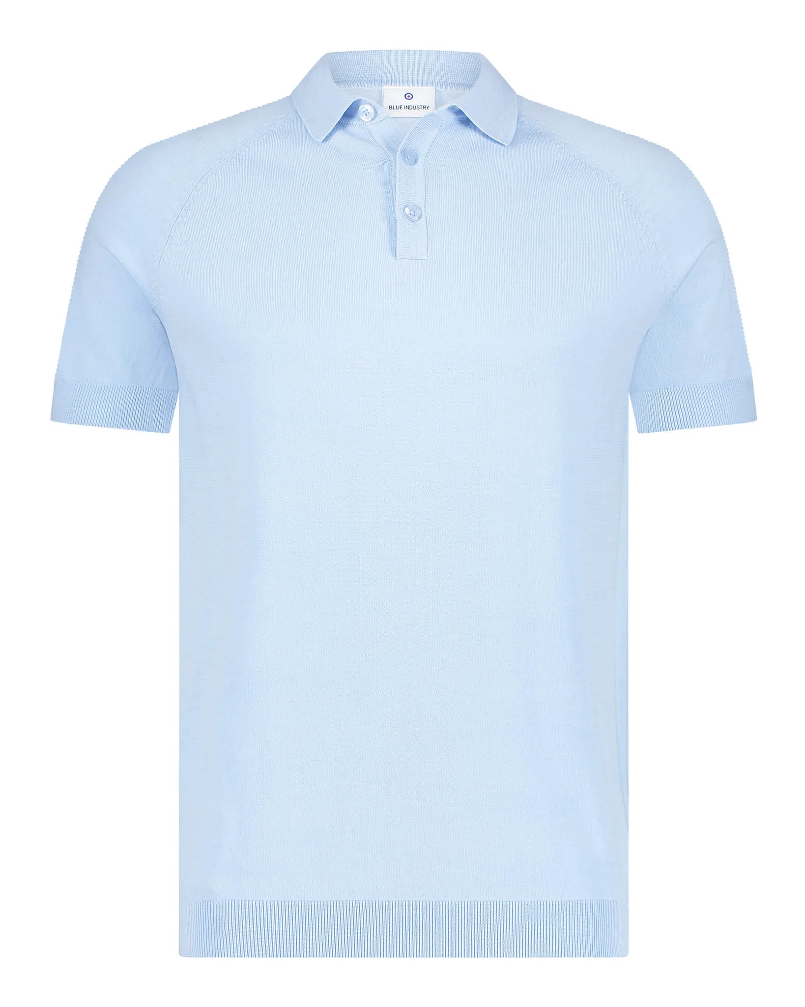 Blue Industry Polo KM Blauw 102114-001-L