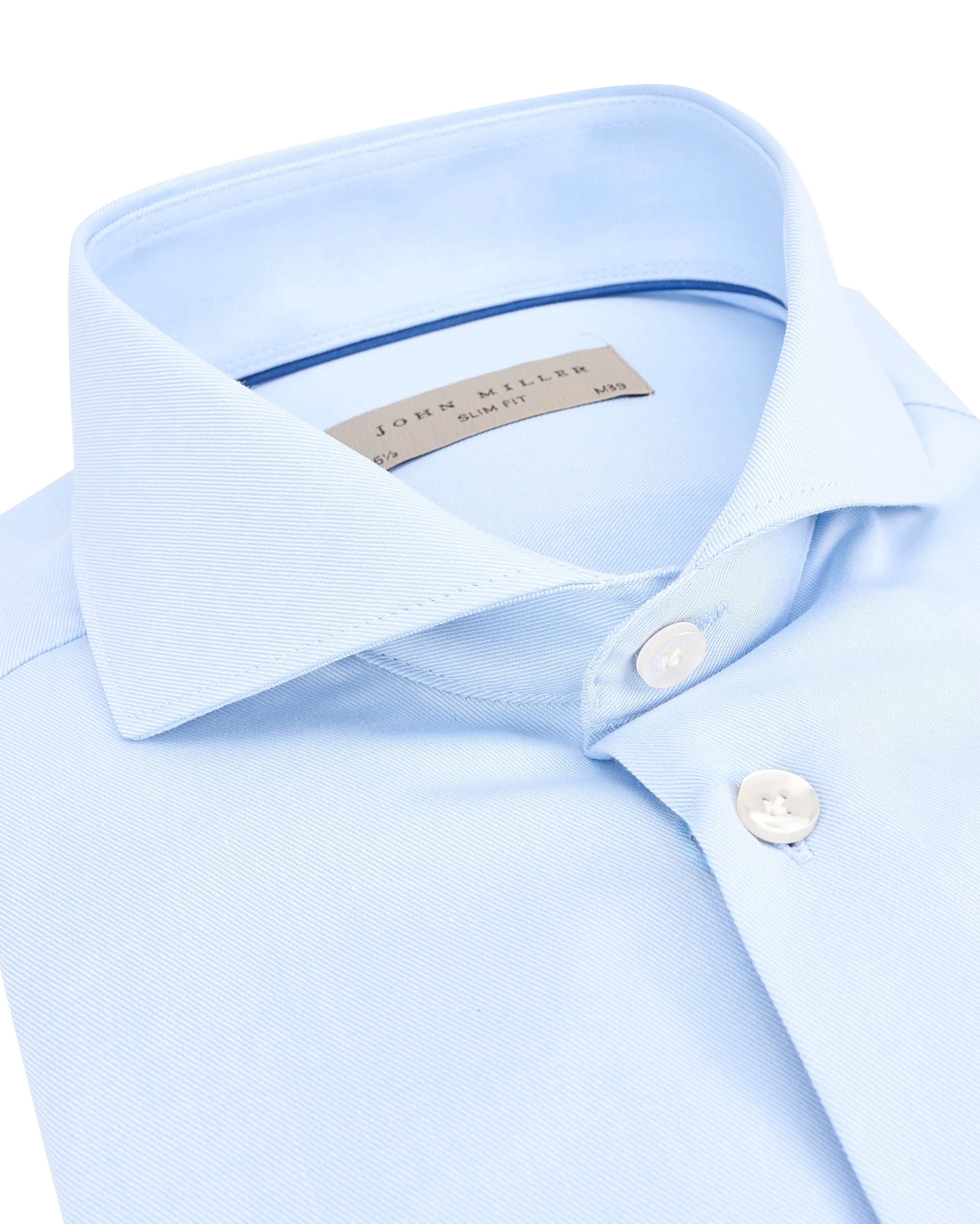 John Miller - Overhemd LM Licht blauw 102131-001-37
