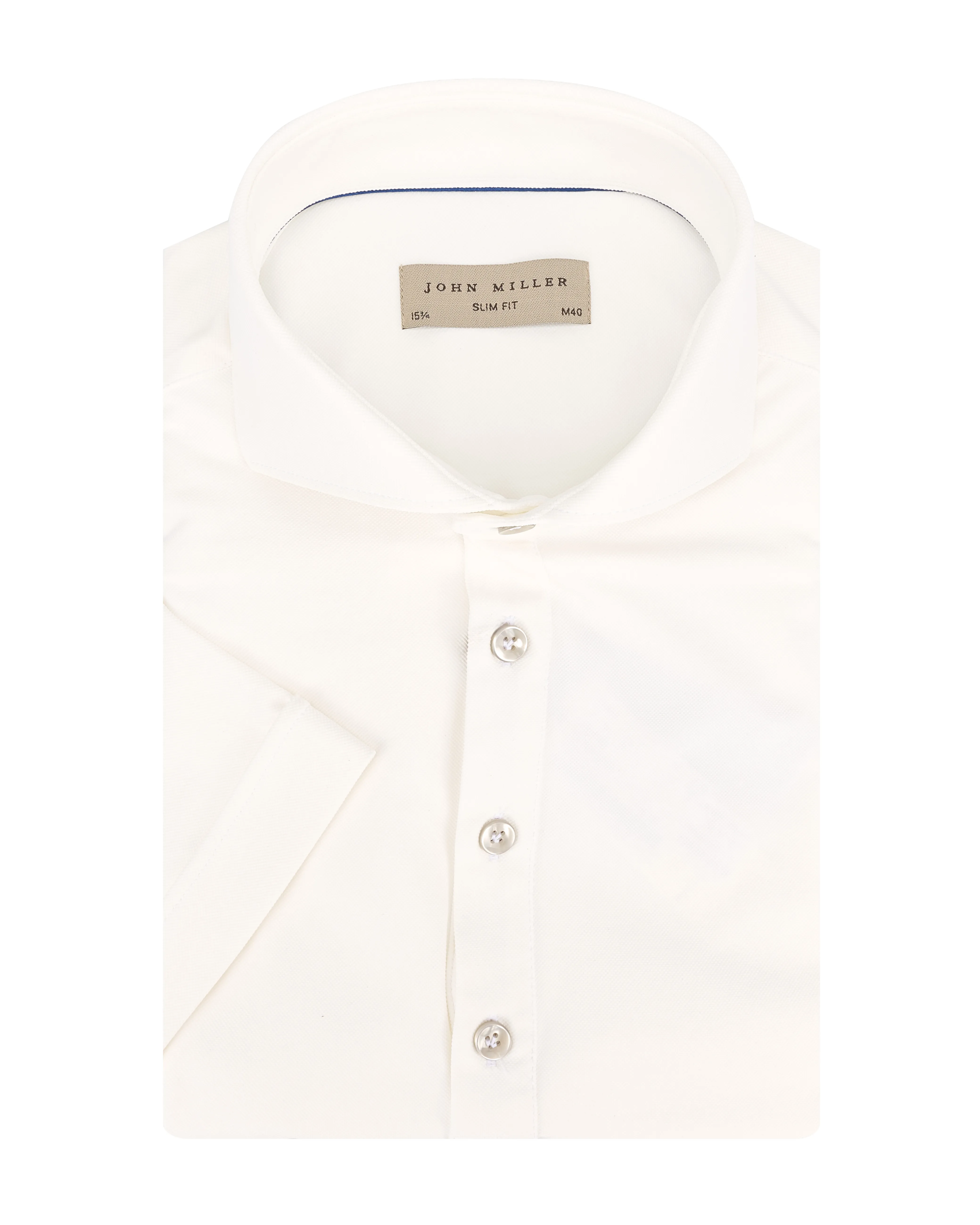 John Miller Polo SS Wit 102140-001-38