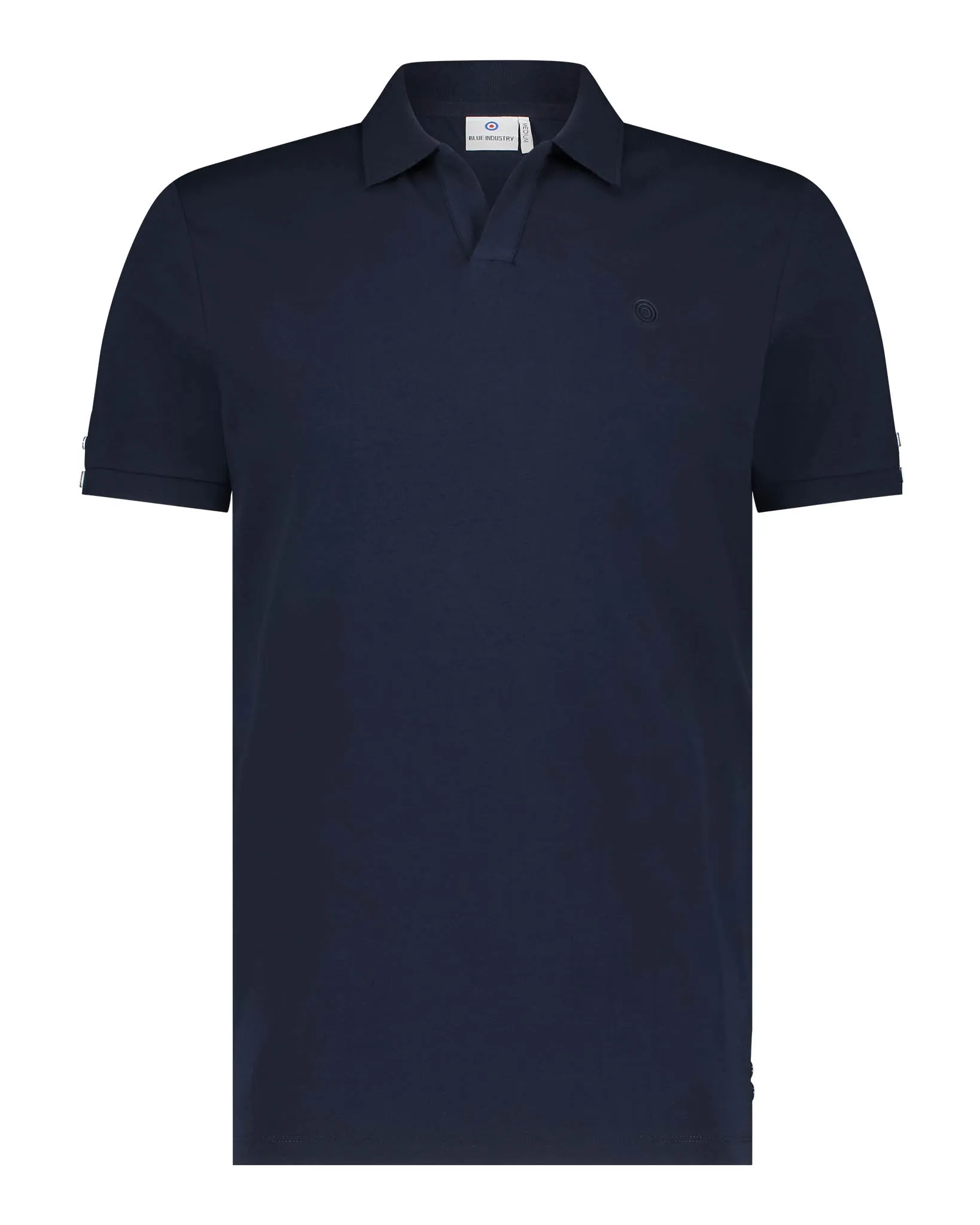 Blue Industry Polo KM Donker blauw 102148-001-L