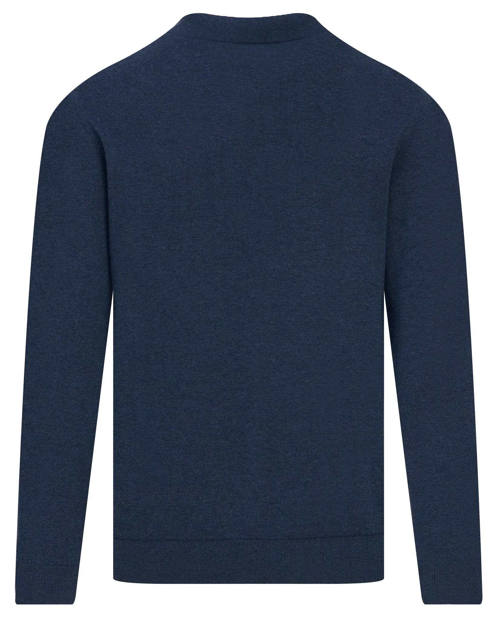 The BLUEPRINT Premium Polo Lange mouw Blue Marine 102185-006-L