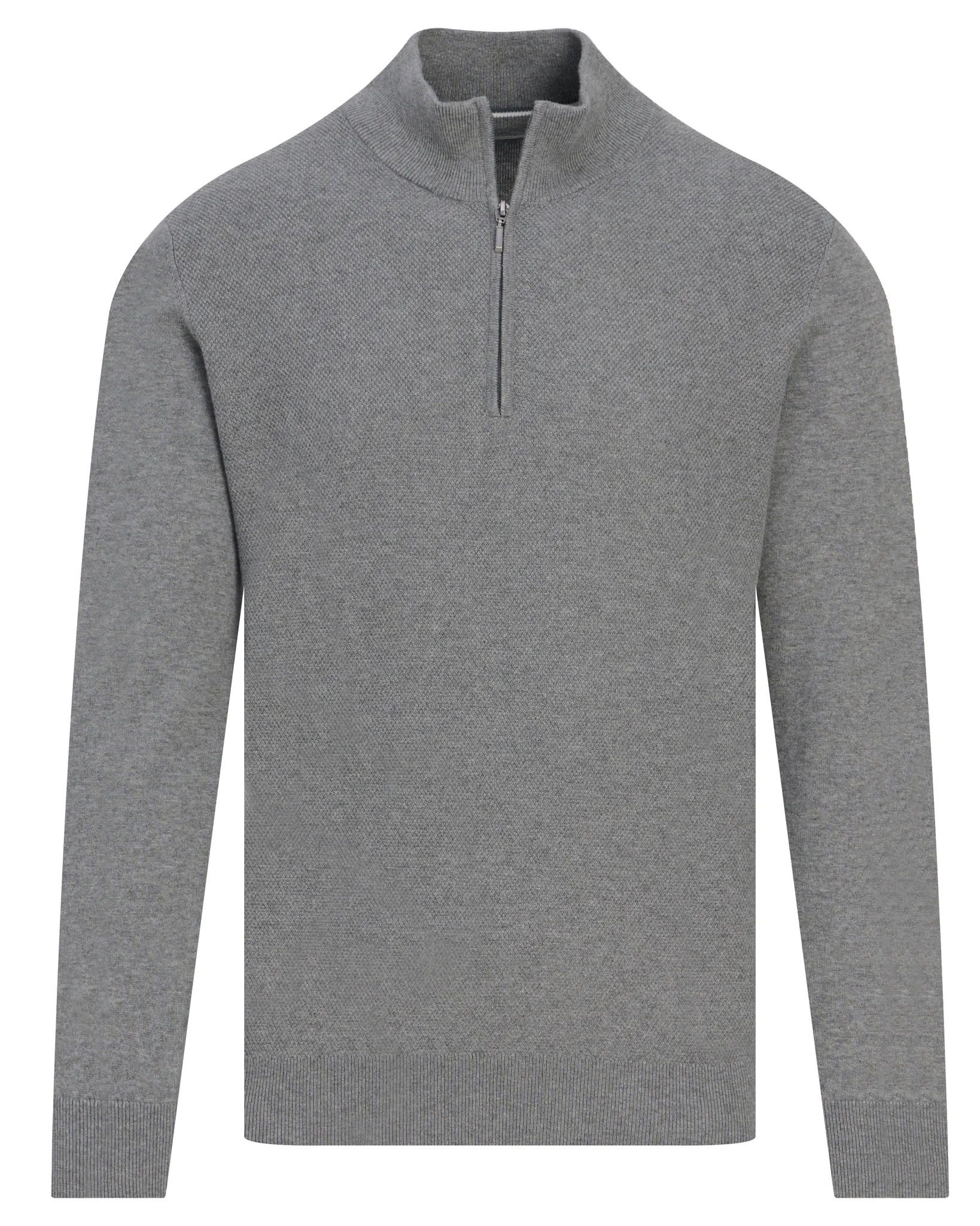 The BLUEPRINT Premium Schipperstrui Grijs uni 102186-002-L