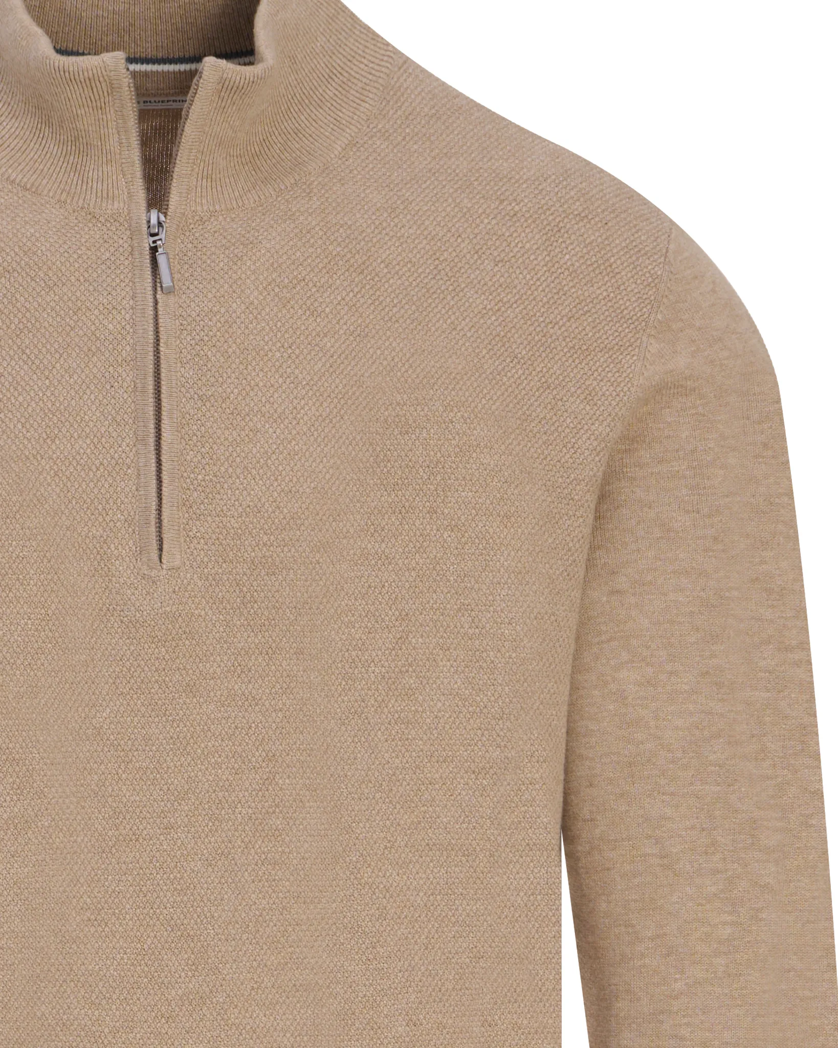 The BLUEPRINT Premium Schipperstrui Beige uni 102186-003-M
