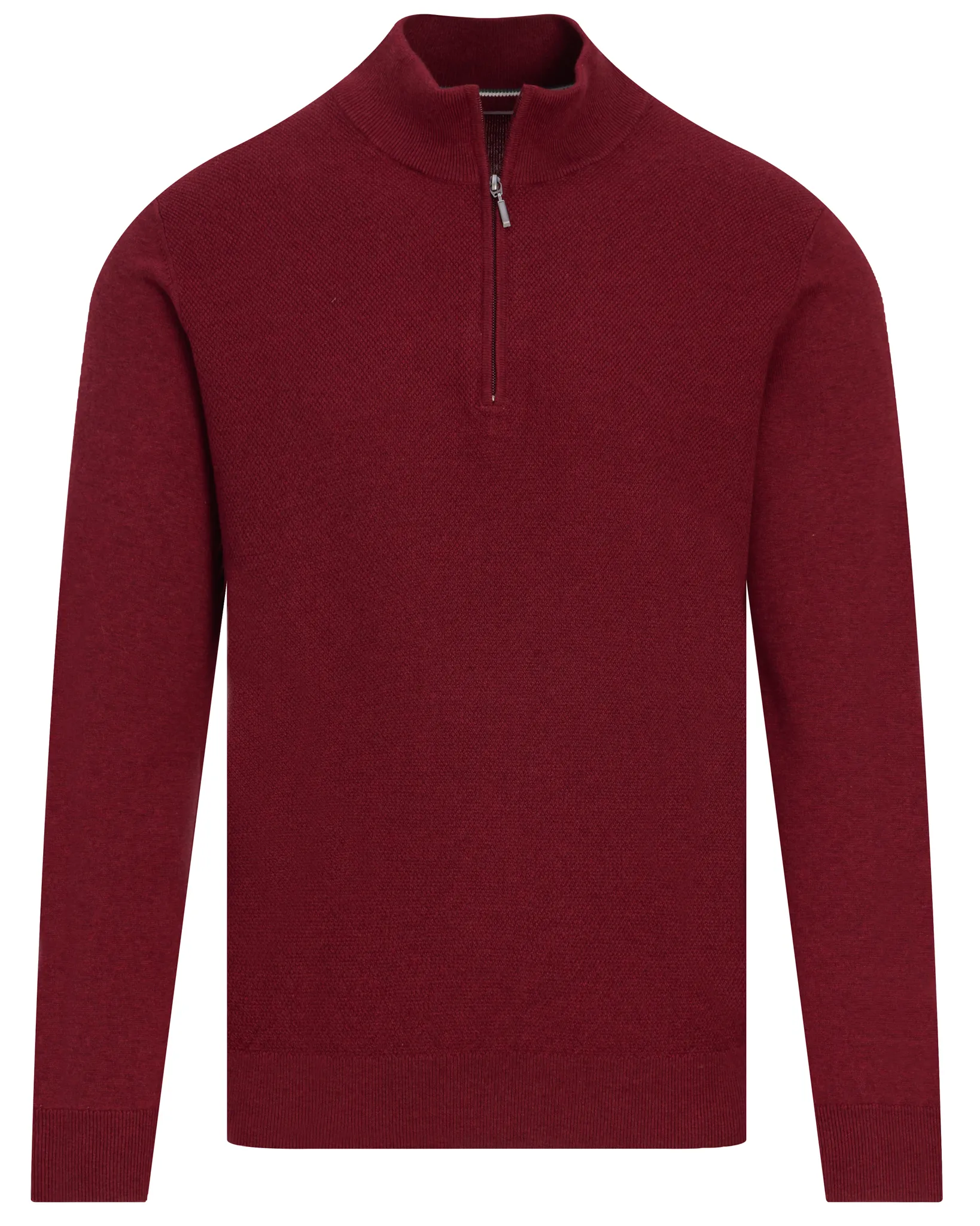 The BLUEPRINT Premium Schipperstrui Bordeaux uni 102186-004-M