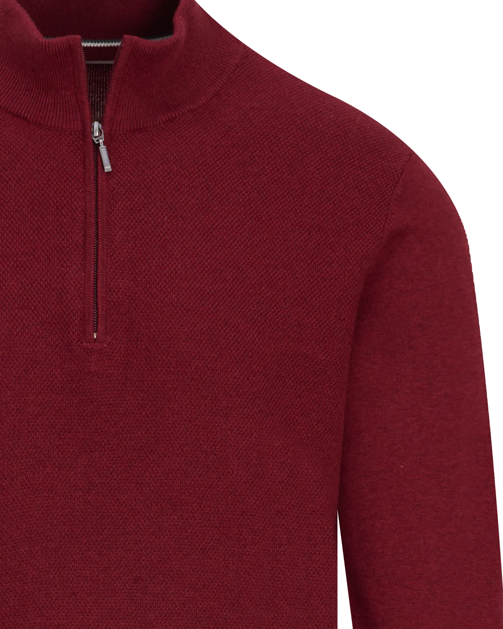 The BLUEPRINT Premium Schipperstrui Bordeaux uni 102186-004-M