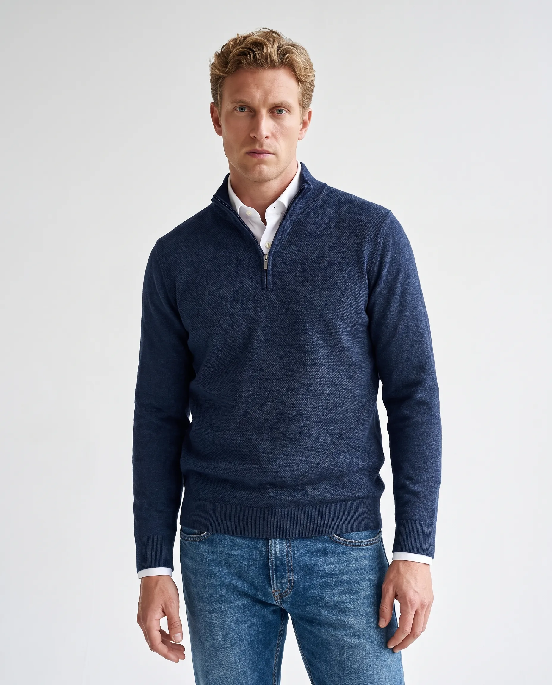 The BLUEPRINT Premium Schipperstrui Blue Marine 102186-006-L