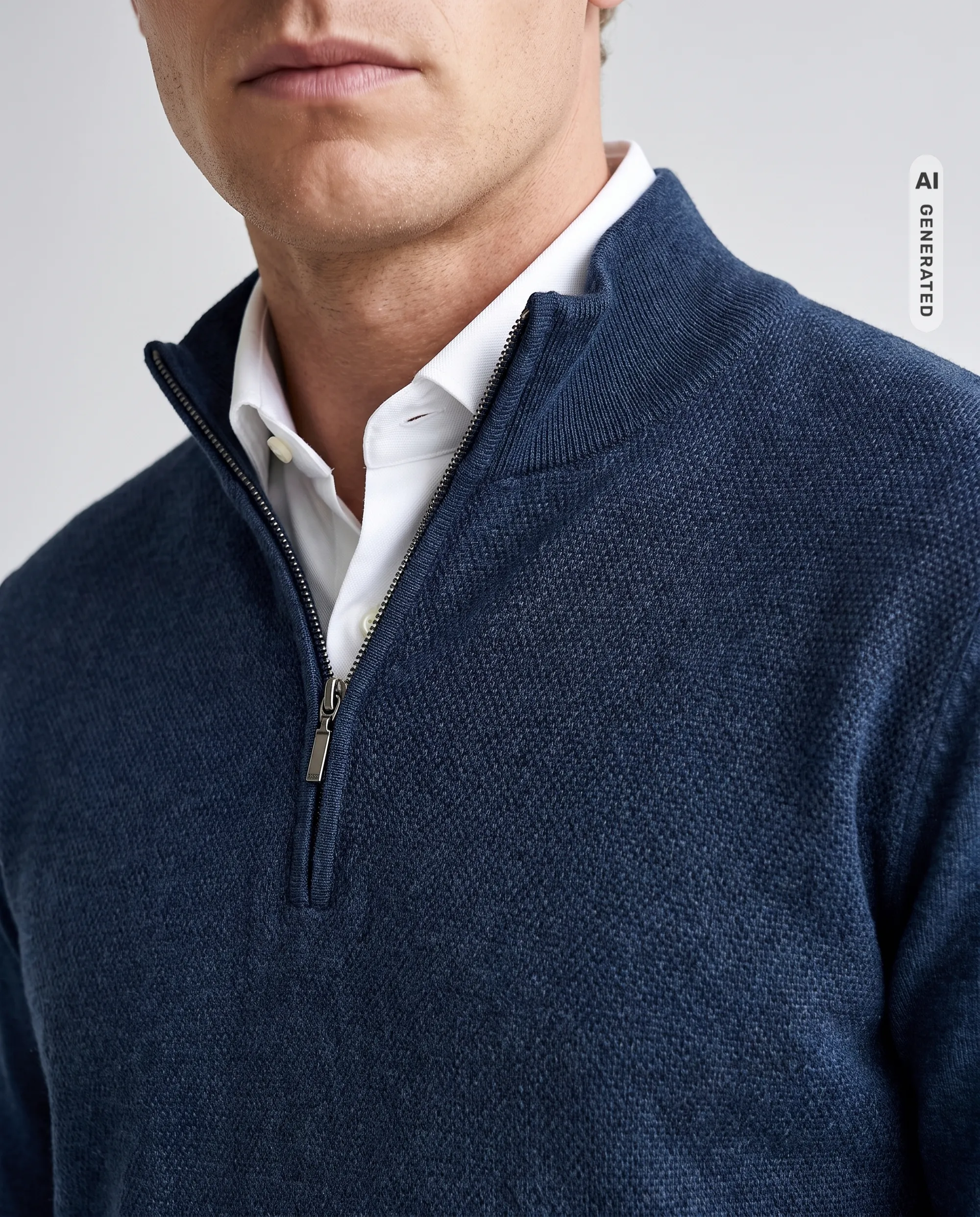 The BLUEPRINT Premium Schipperstrui Blue Marine 102186-006-L