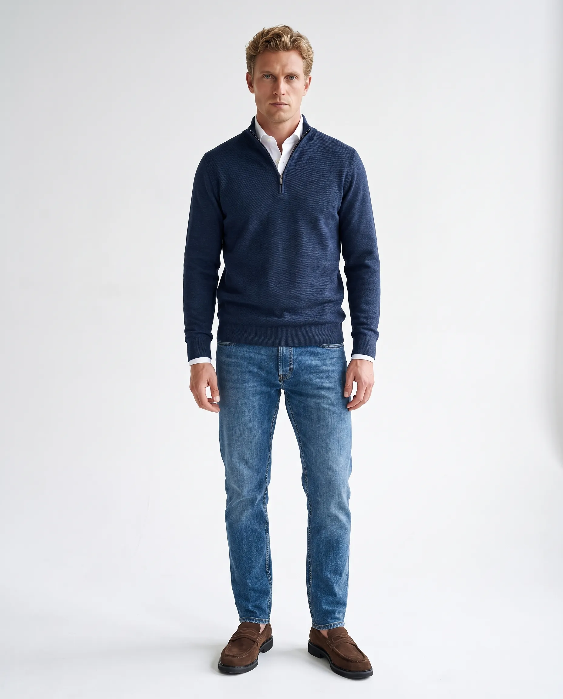 The BLUEPRINT Premium Schipperstrui Blue Marine 102186-006-L