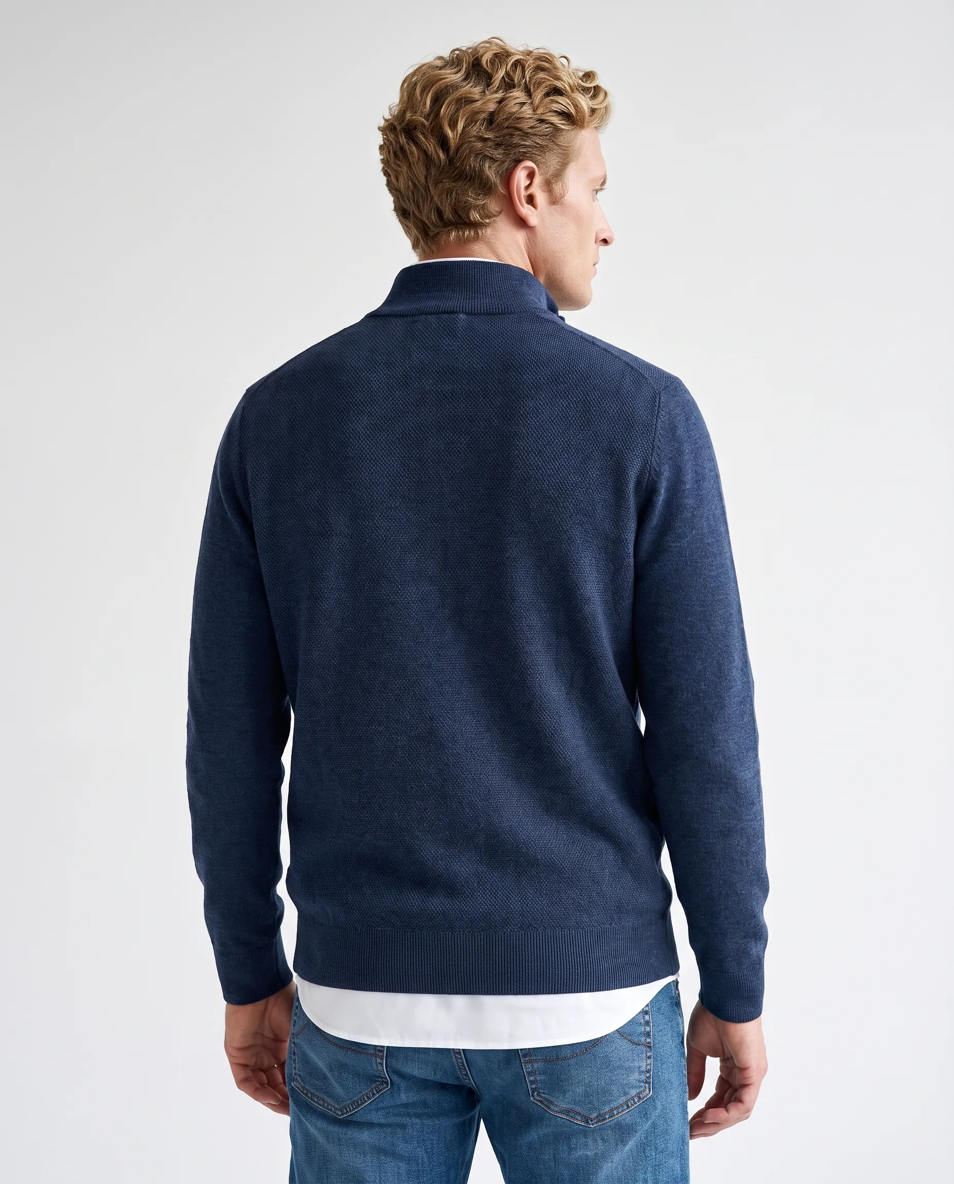 The BLUEPRINT Premium Schipperstrui Blue Marine 102186-006-L