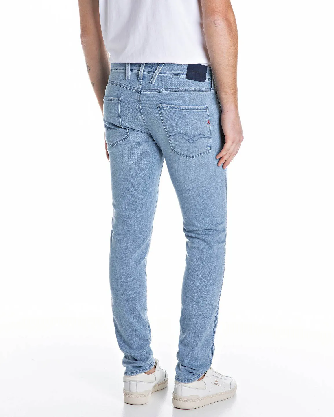 Replay Jeans Blauw 102205-001-28/32