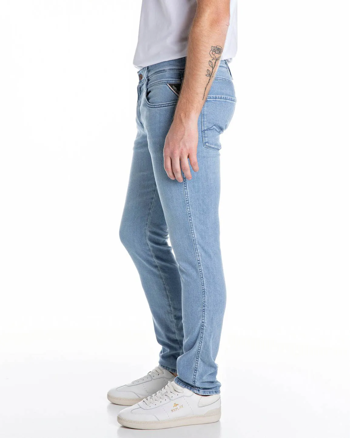 Replay Jeans Blauw 102205-001-28/32