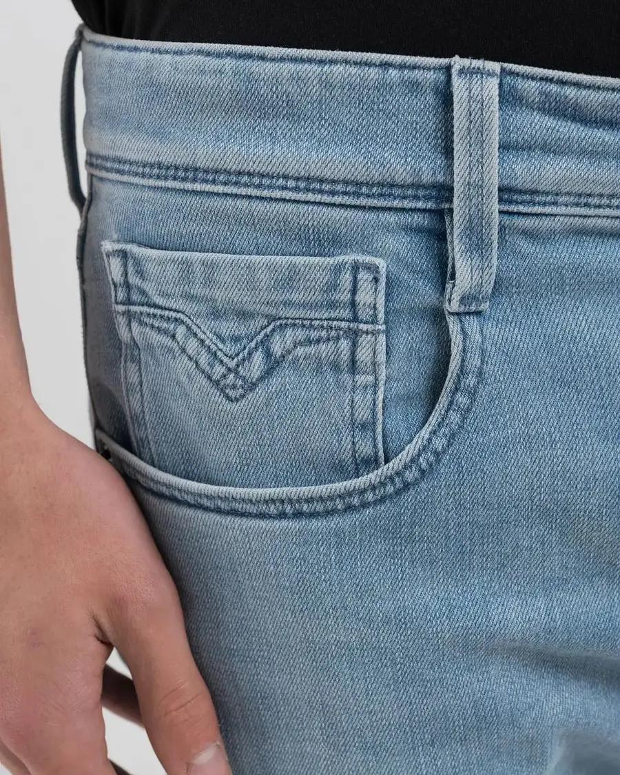 Replay Jeans Blauw 102205-001-28/32