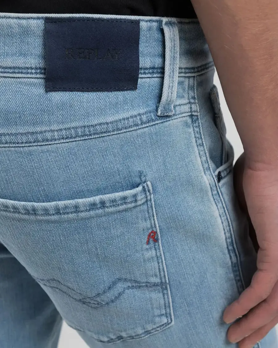 Replay Jeans Blauw 102205-001-28/32