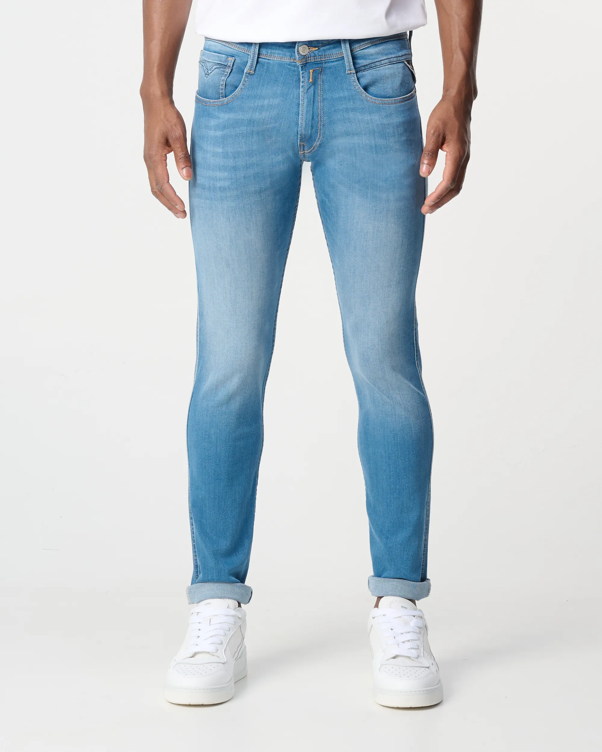 Replay Anbass Jeans Blauw 102208-001-29/32