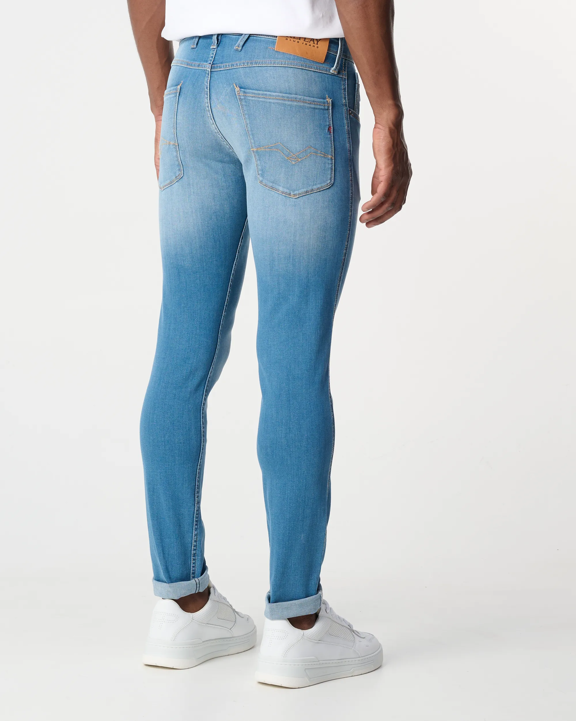 Replay Anbass Jeans Blauw 102208-001-29/32
