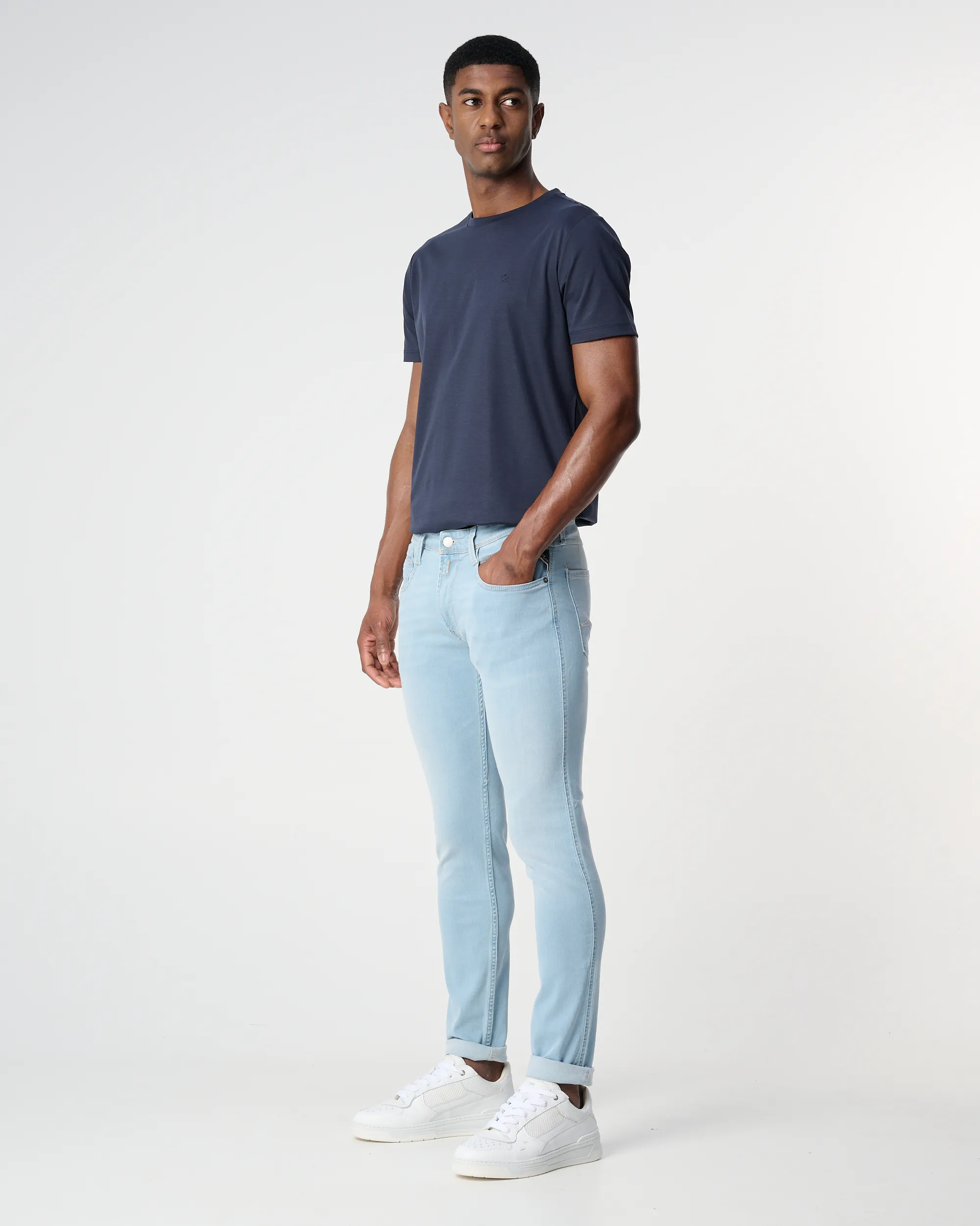 Replay Anbass Jeans Blauw 102209-001-29/32