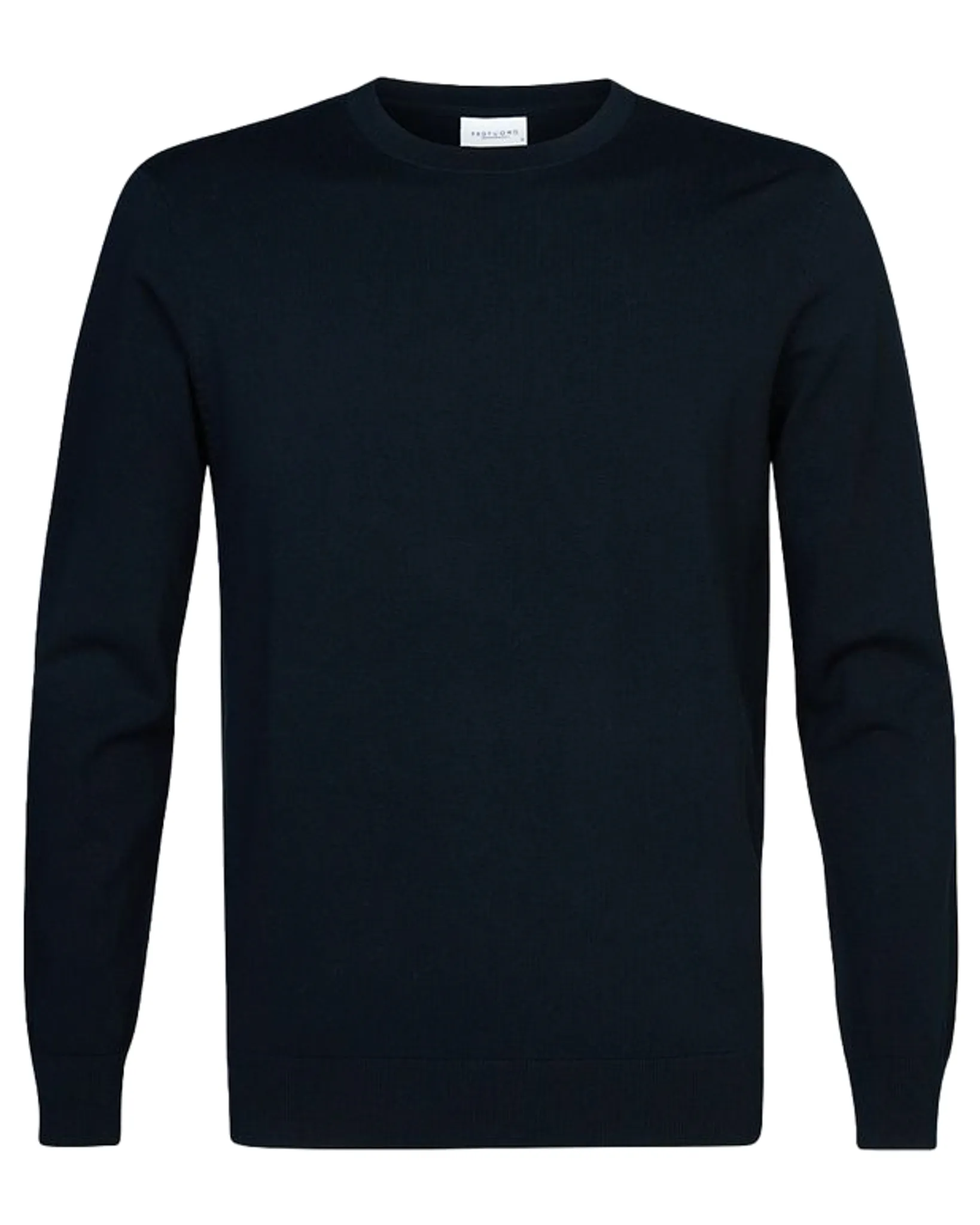 Profuomo Trui ronde hals Blauw 102223-001-L