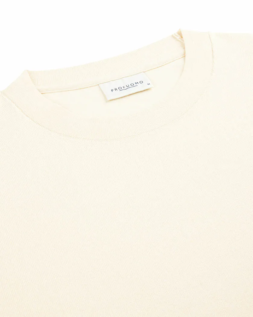 Profuomo Trui O-hals Wit 102226-001-L