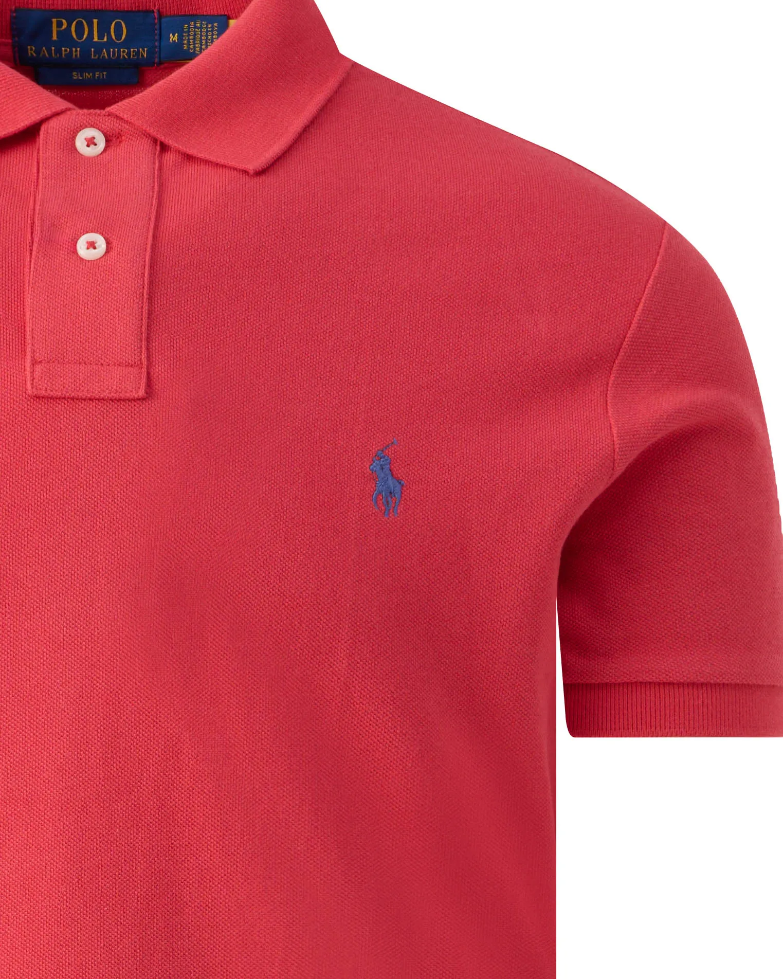 Polo Ralph Lauren Polo KM Rood 102248-001-L